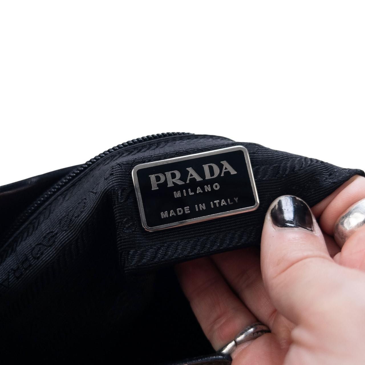 Prada Vintage Prada Leather Shoulder Bag Size ONE SIZE - 3 Thumbnail