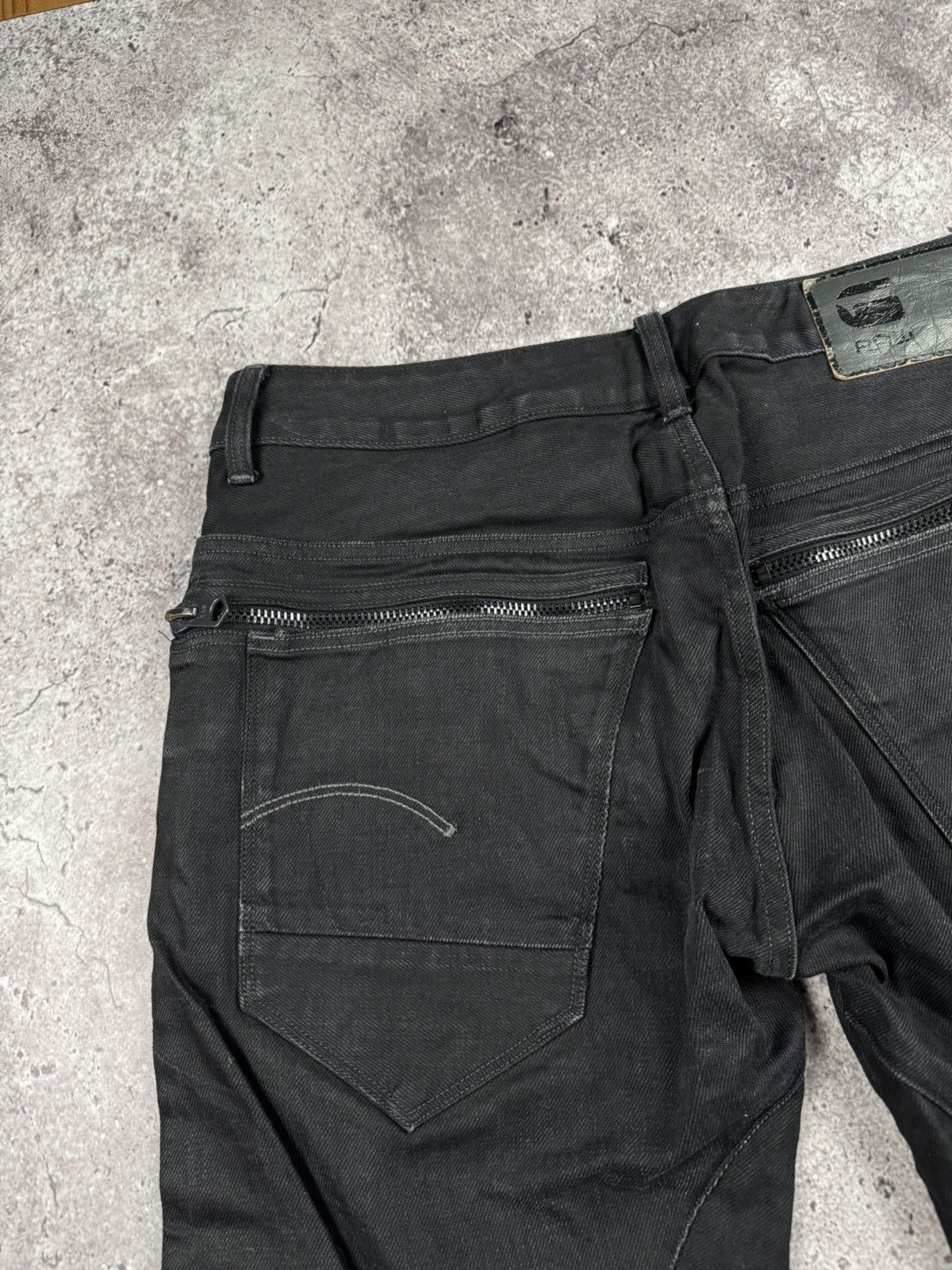 G-Star AVANT GARDE G STAR JUNYA WATANABE WASHED JAPANESSE JEANS Y2K Size US 34 / EU 50 - 10 Thumbnail