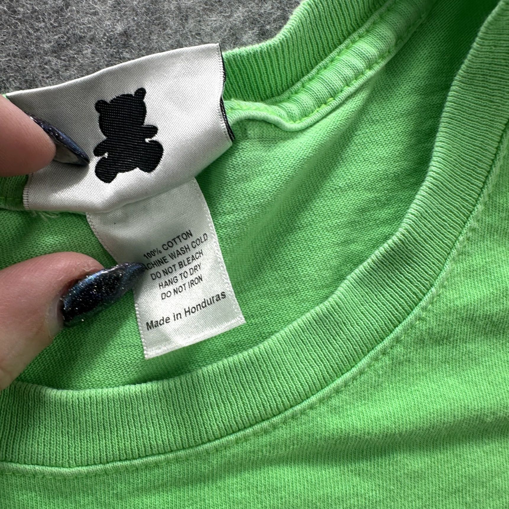 Teddy Fresh VINTAGE Teddy Fresh T-Shirt Mens XL Crewneck Graphic Bear Casual Streetwear Green 90s Size US XL / EU 56 / 4 - 6 Thumbnail