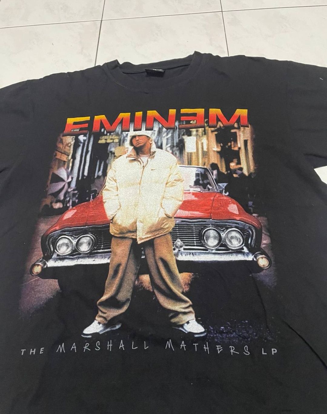 Eminem Vintage bootleg Eminem rapper tshirt Size US XL / EU 56 / 4 - 2 Thumbnail