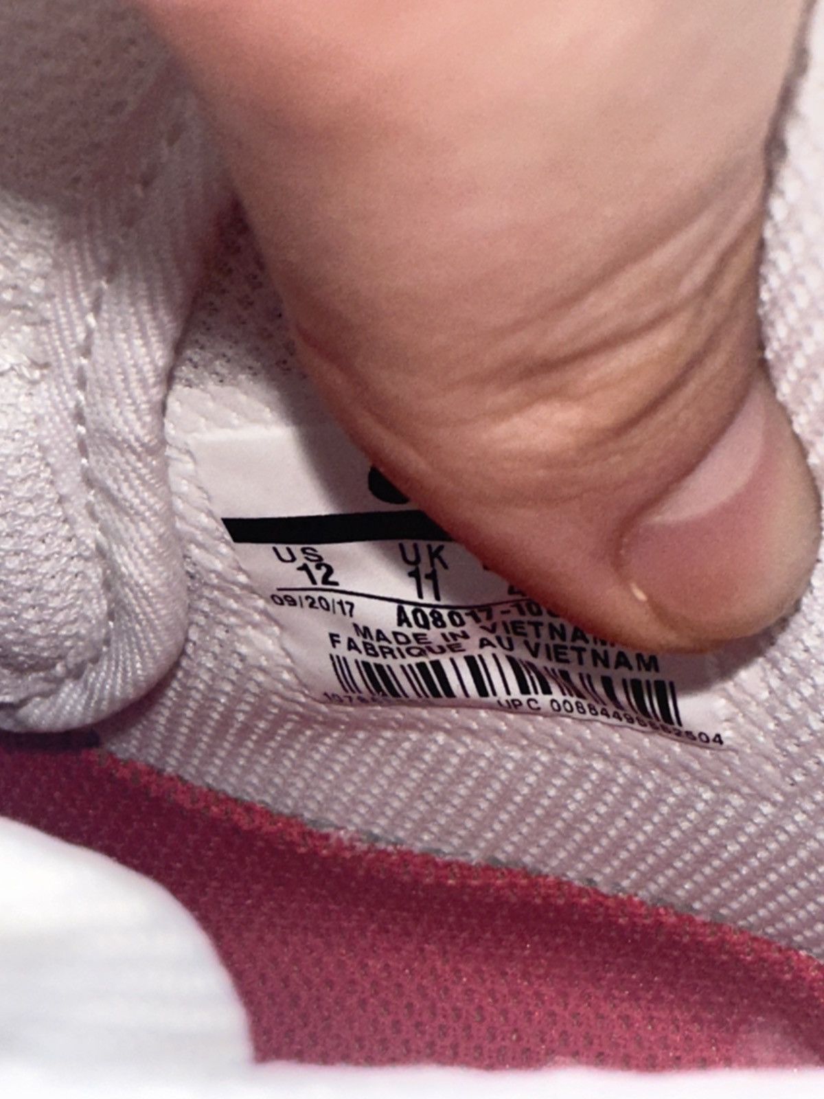 Nike × Supreme Supreme x Nike Air Force 1 Mid NBA White Size US 12 / EU 45 - 9 Thumbnail