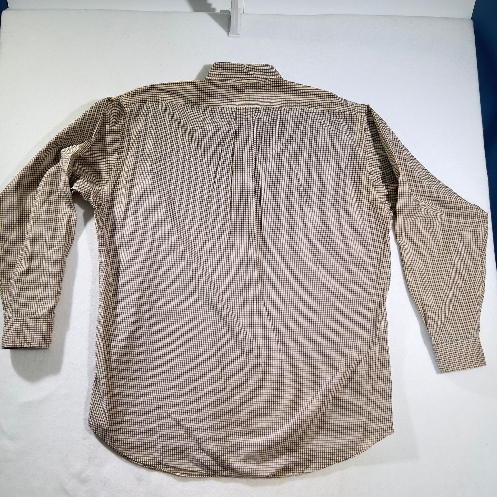 Ralph Lauren Ralph Lauren Button Shirt Blake Cut XL Yellow & Navy Check Size US XL / EU 56 / 4 - 4 Thumbnail