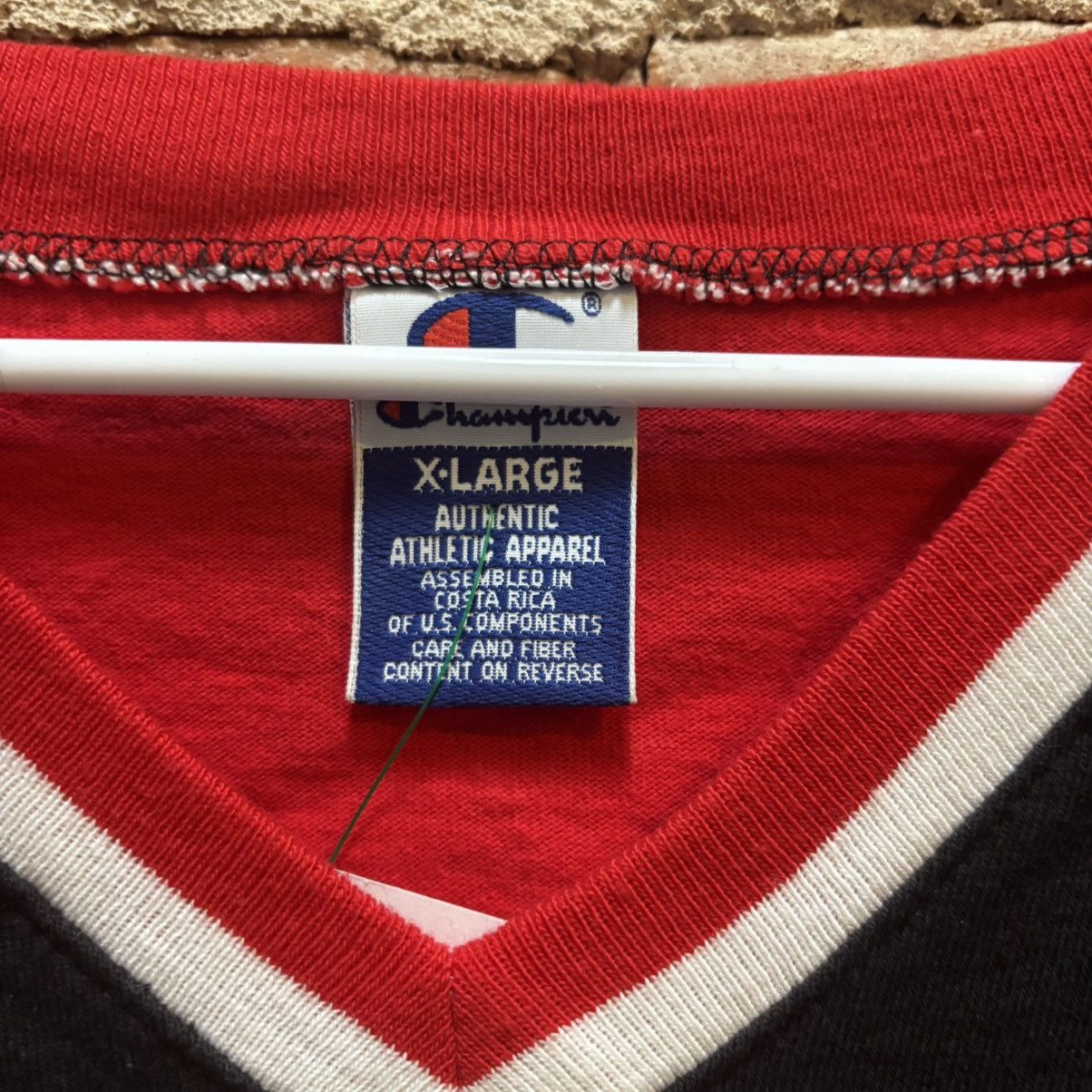 Champion × Vintage $80 Vintage 90s Champion Chicago Bulls warm up top Size US XL / EU 56 / 4 - 7 Thumbnail