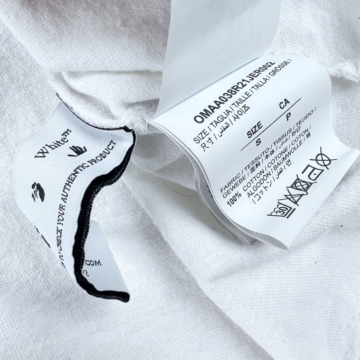 Off-White Off-White Marker Arrows White T Shirt Size US XL / EU 56 / 4 - 8 Thumbnail