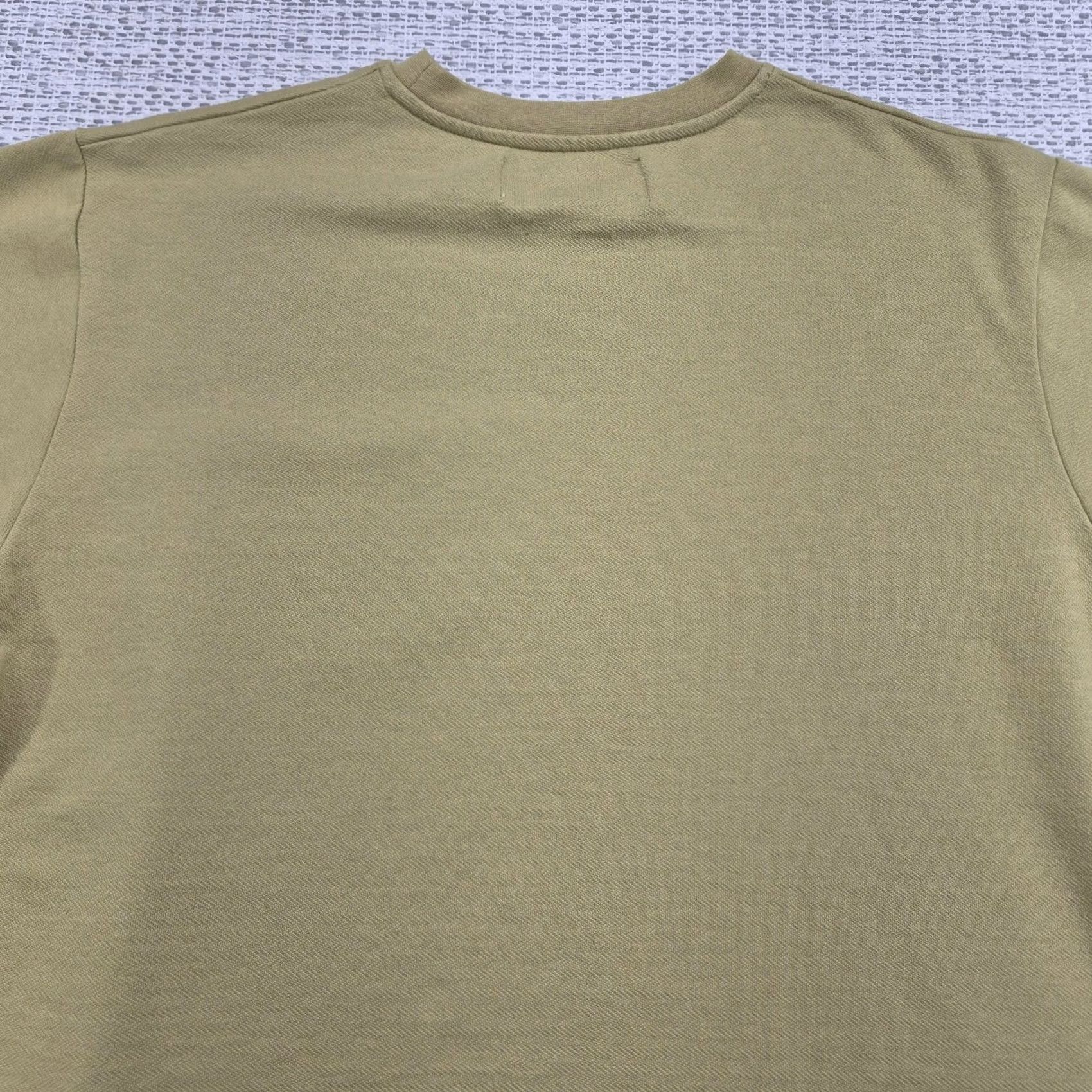 Vintage Togs Unlimited Chevignon Shirt Mens Large Green Recycled Pocket Tee Herringbone Shirt Tee Mens L Green 90s Classics Size US L / EU 52-54 / 3 - 7 Thumbnail