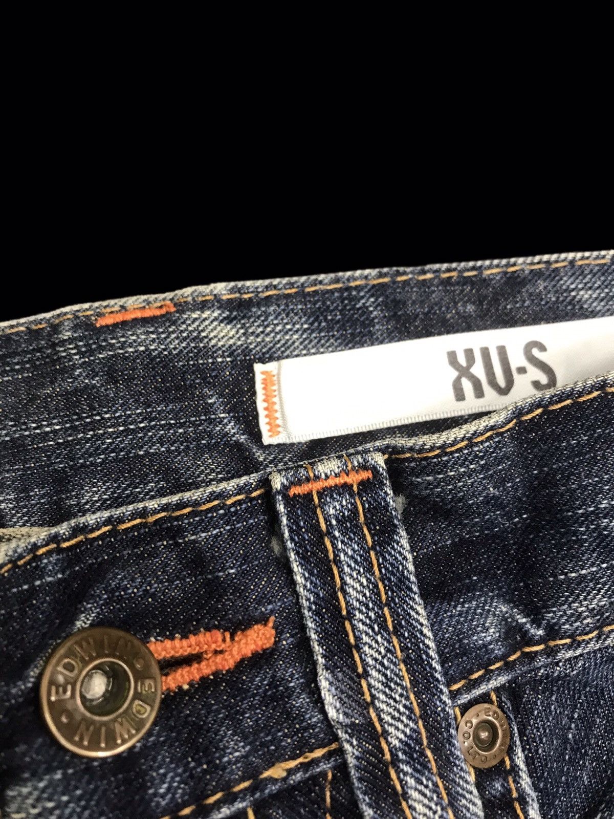 Edwin × Seditionaries 💥FLARE💥EDWIN XVS STURDY DESIGN STONE WASH DENIM F228 Size US 30 / EU 46 - 9 Thumbnail