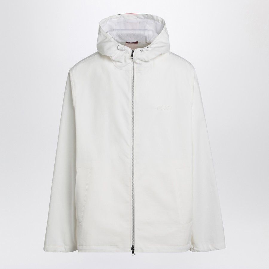 Gucci o1d2blof0425 Zip-up Jacket in White Size US M / EU 48-50 / 2 - 1 Thumbnail