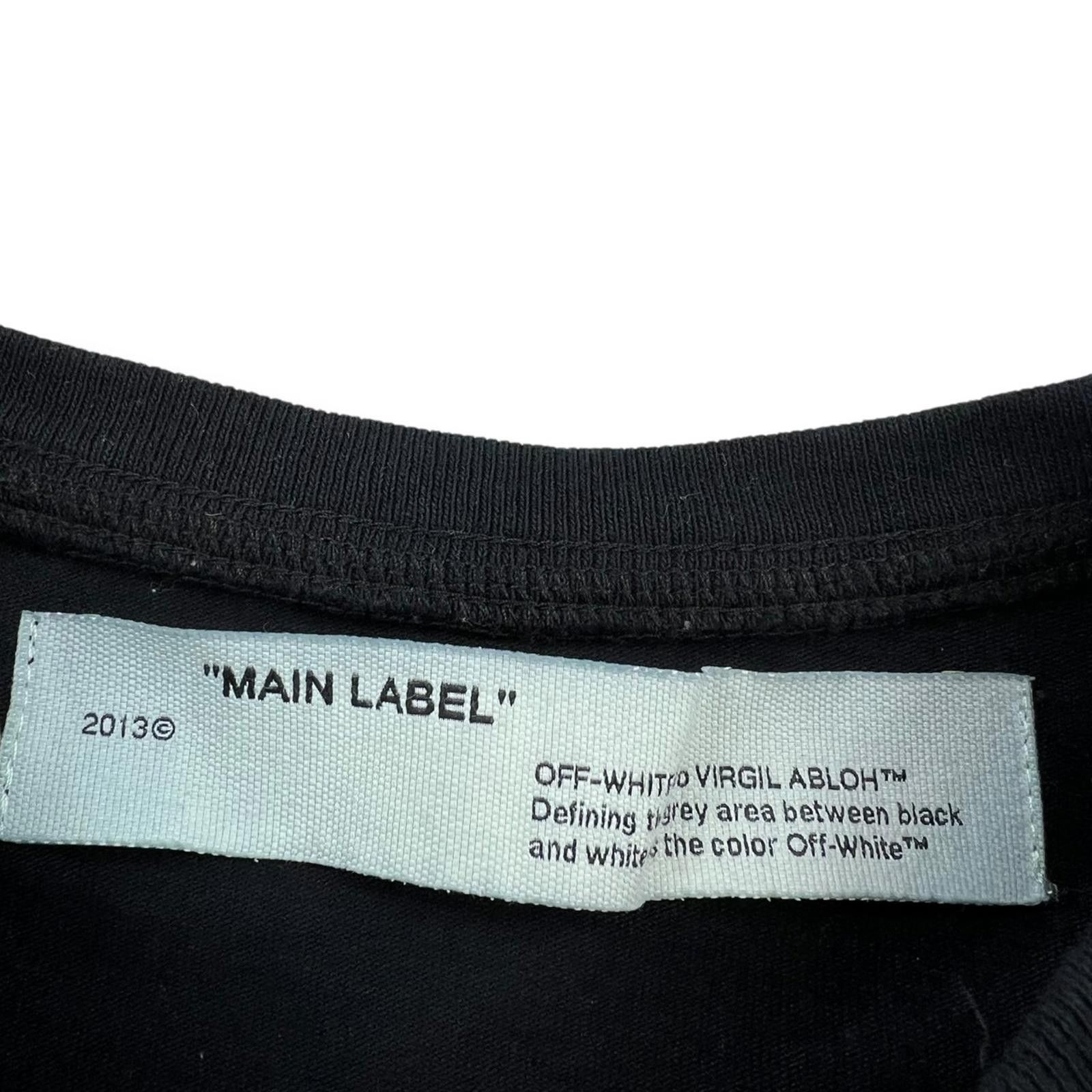 Off-White Off-White Hand Card Black Long Sleeve T Shirt Size US XS / EU 42 / 0 - 5 Thumbnail