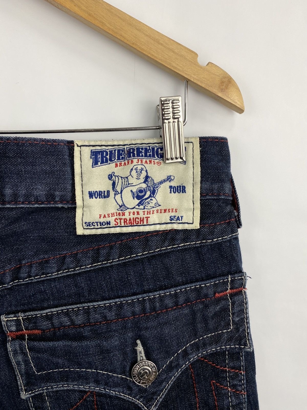 True Religion 🇺🇸 Vintage True Religion Denim Jeans Mde in USA Y2K Rare Hype Size US 30 / EU 46 - 12 Thumbnail