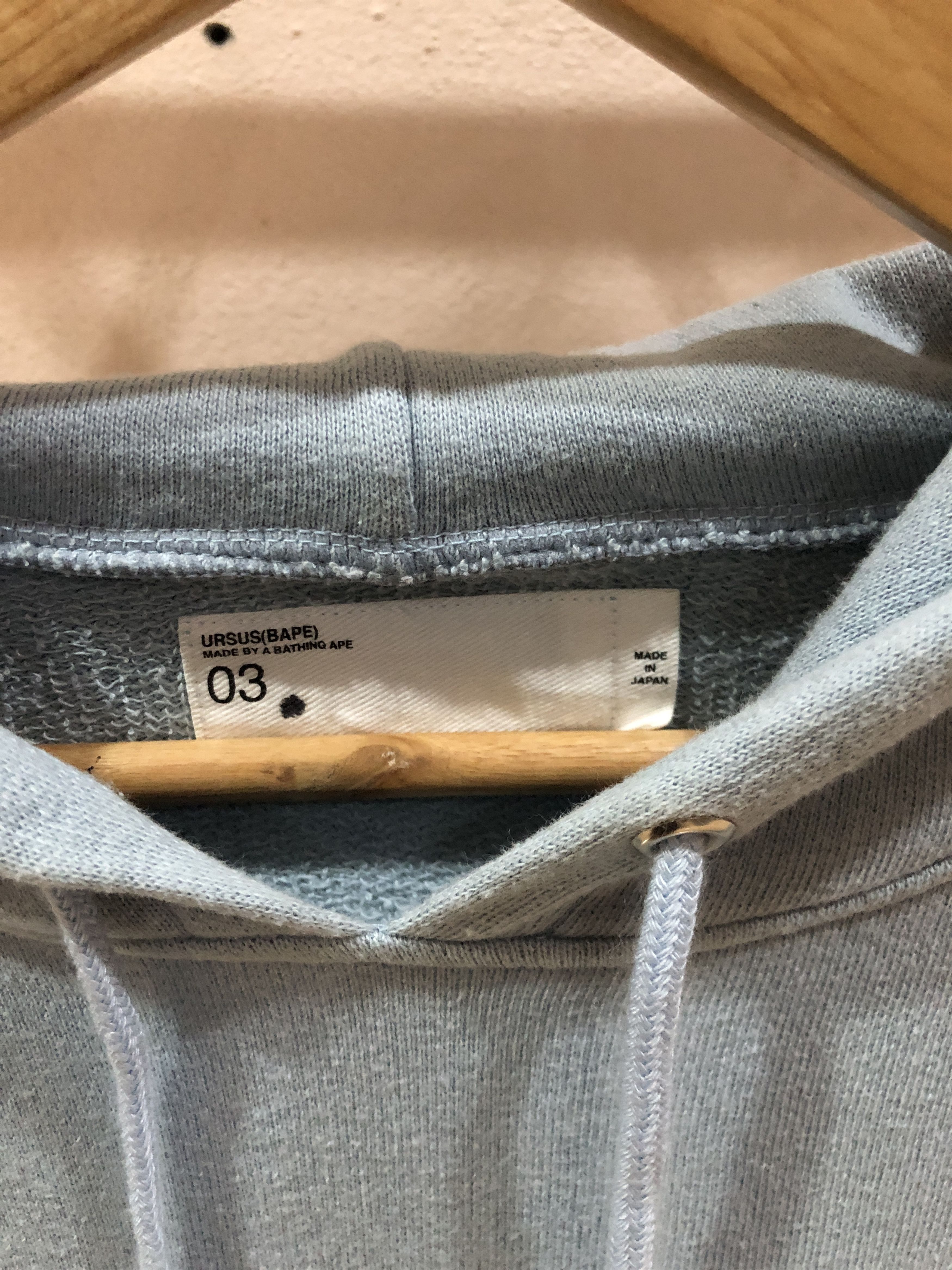 Bape × Wtaps Ursus Wtaps Uss Pullover Hoodie Size US L / EU 52-54 / 3 - 4 Thumbnail