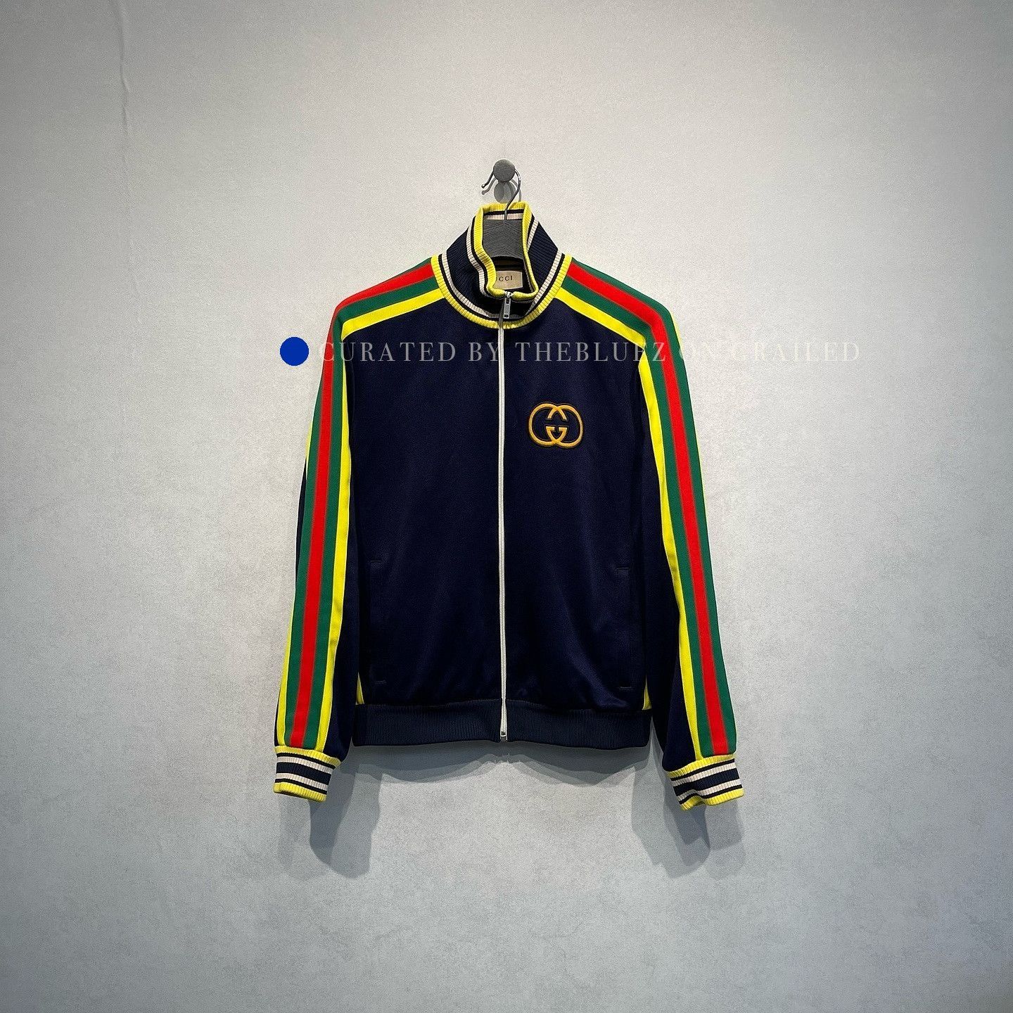 Gucci Interlocking G Track Jacket in Blue Size US M / EU 48-50 / 2 - 1 Thumbnail