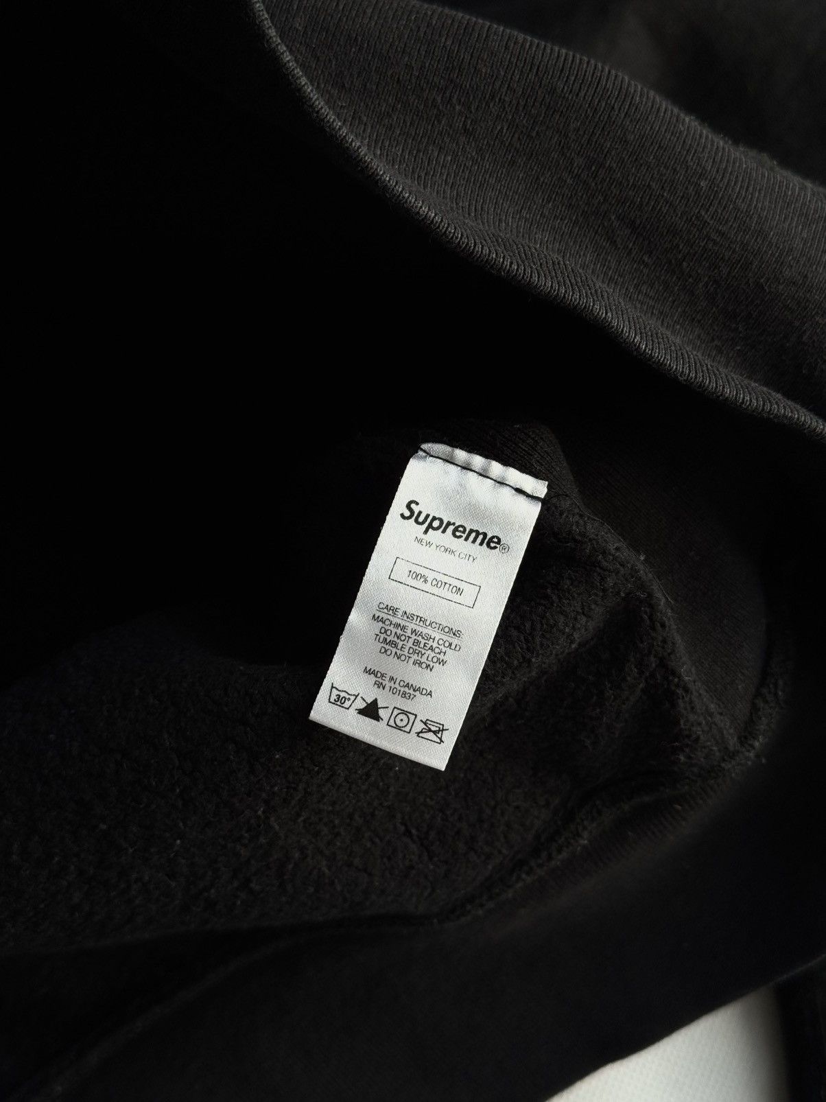 Supreme Supreme Hoodie Paisley Black Fuck Em All Logo Size US XL / EU 56 / 4 - 17 Thumbnail