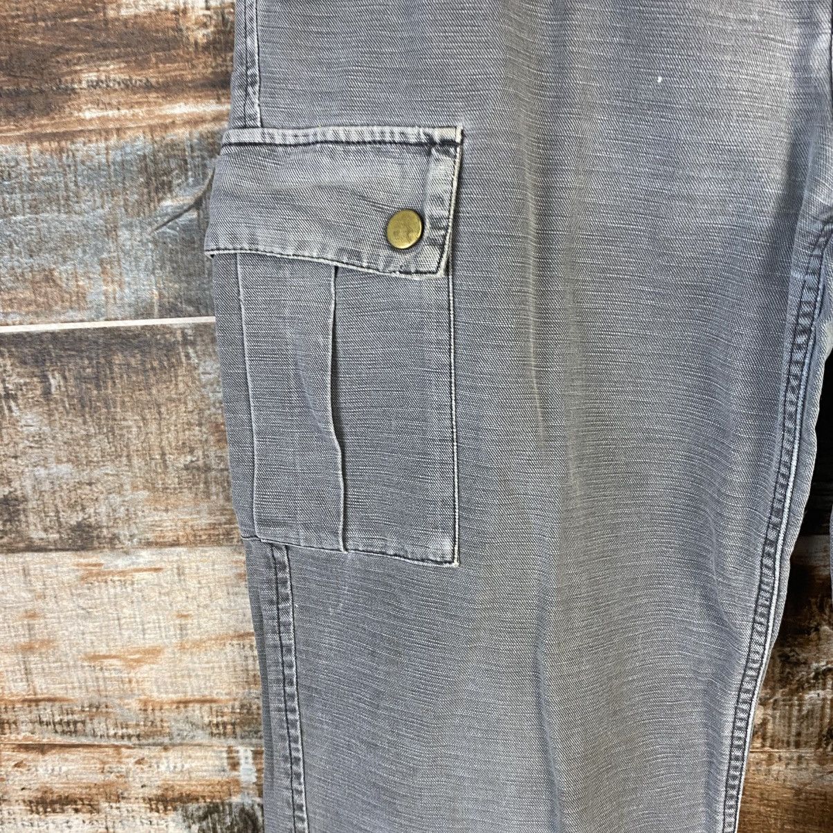 Oshkosh DL Osh Kosh Gray Cargo Multipocket Pants #C1135 Size US 33 - 10 Thumbnail