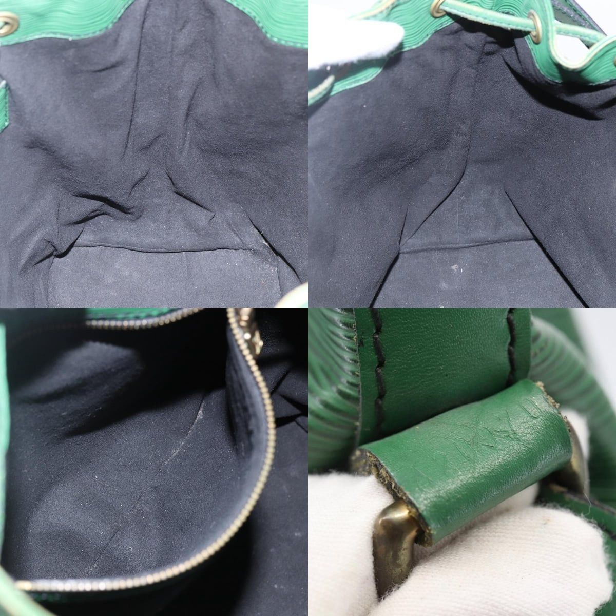 Louis Vuitton LOUIS VUITTON Epi Petit Noe Shoulder Bag Green M44104 Size ONE SIZE - 12 Thumbnail