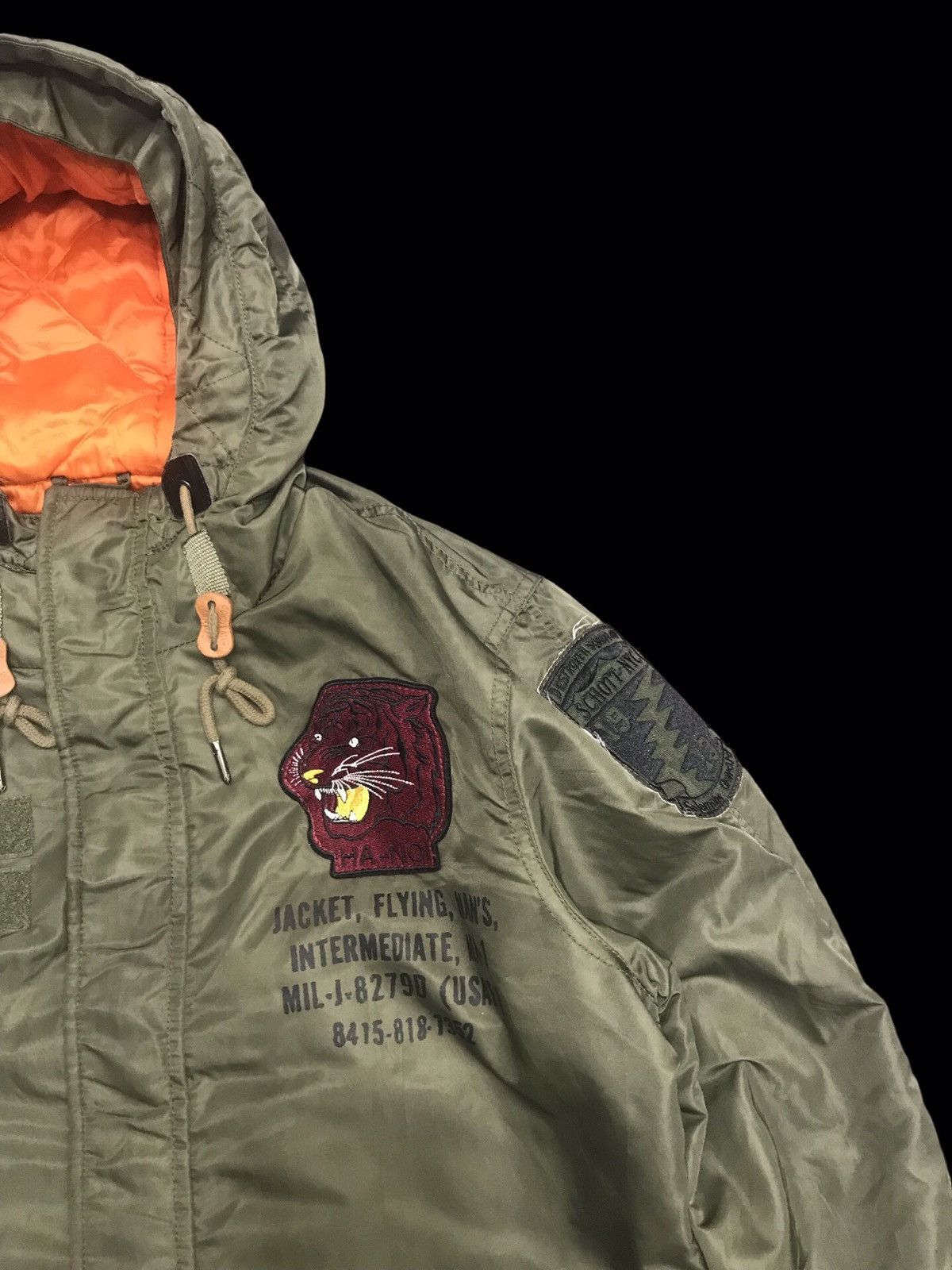 Schott 💥BOMBER💥SCHOTT FLYING JACKET TYPE U BOMBER JACKET F363 Size US L / EU 52-54 / 3 - 5 Thumbnail