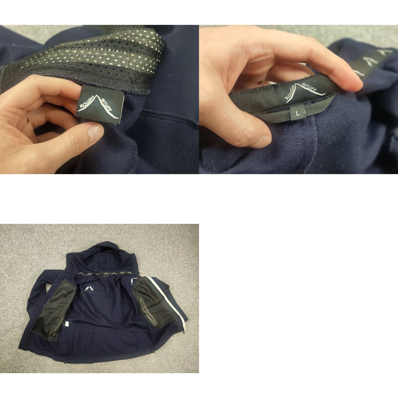 Vintage Roughstuff Original Loden Trekking Wool Hunting Outdoor Full Zip Jacket - Blue, Wool, Full Zip, Men, M, Regular Fit Size US M / EU 48-50 / 2 - 10 Thumbnail
