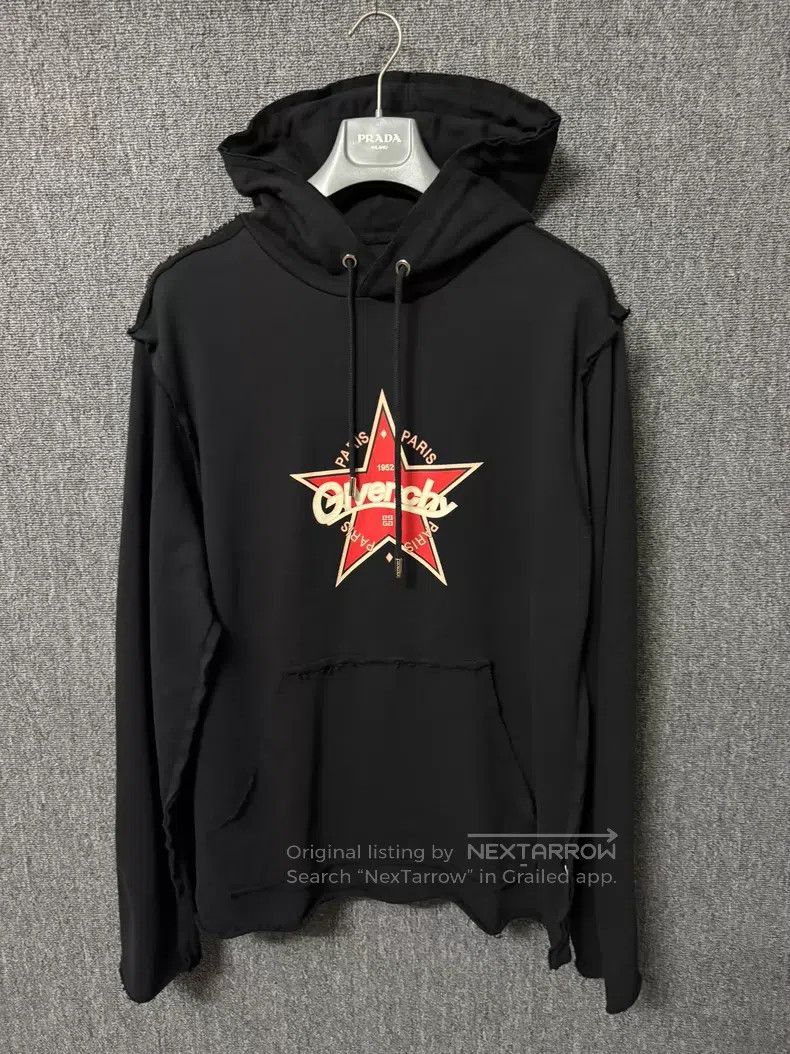 Givenchy Givenchy Distressed Hooded Sweatshirt Jacket Size US L / EU 52-54 / 3 - 1 Thumbnail