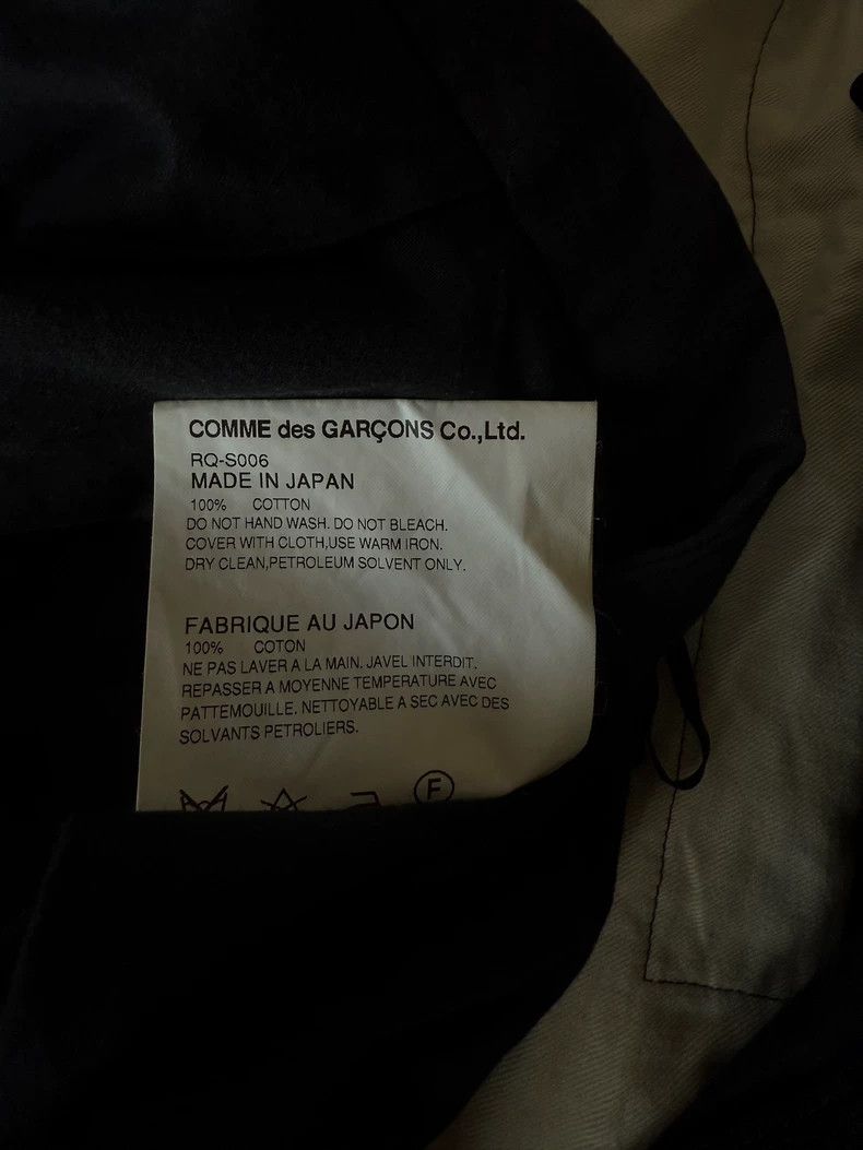 Comme des Garcons Comme des Garcons size S Black pleated floral skirt Size 23" - 8 Thumbnail