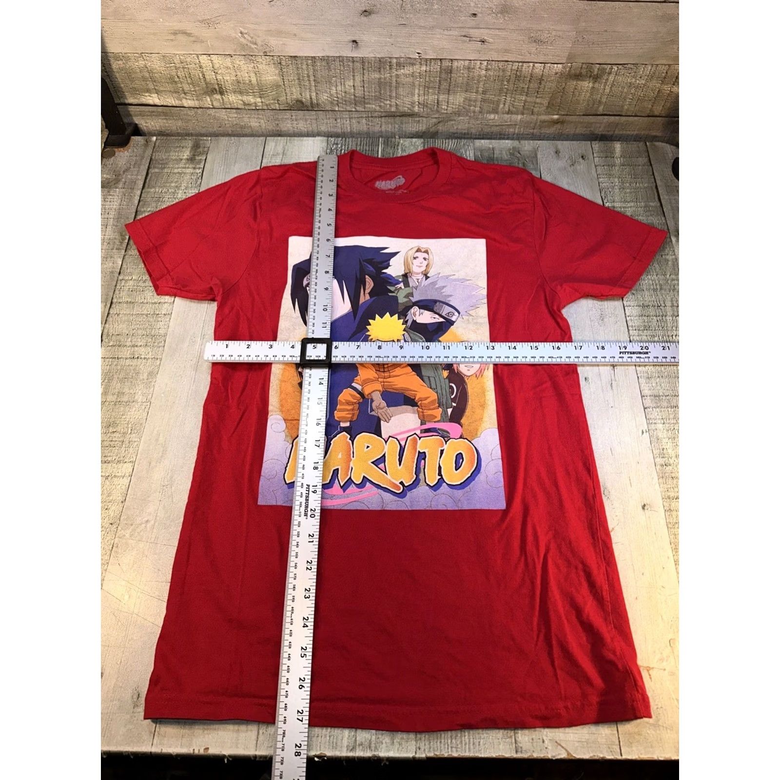 Vintage VINTAGE Naruto Anime Red Graphic T-Shirt Men’s Medium Sasuke Kakashi Sakura Tsunade T Size US M / EU 48-50 / 2 - 2 Thumbnail