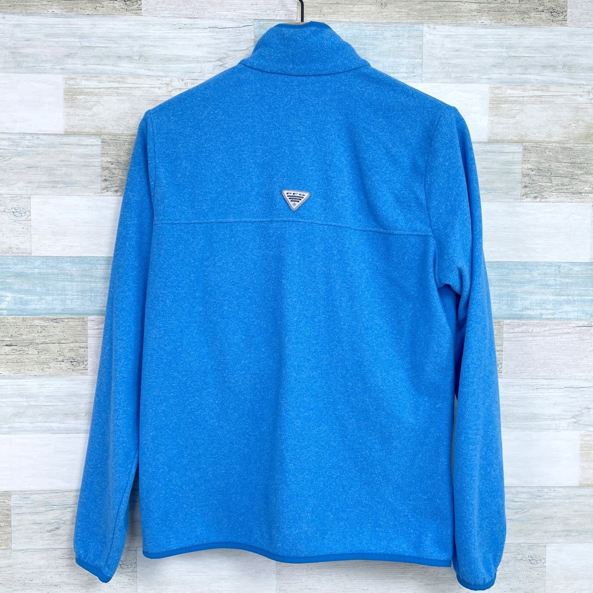 Columbia Columbia PFG Fleece Full Zip Jacket Blue Lightweight M Size M / US 6-8 / IT 42-44 - 4 Thumbnail