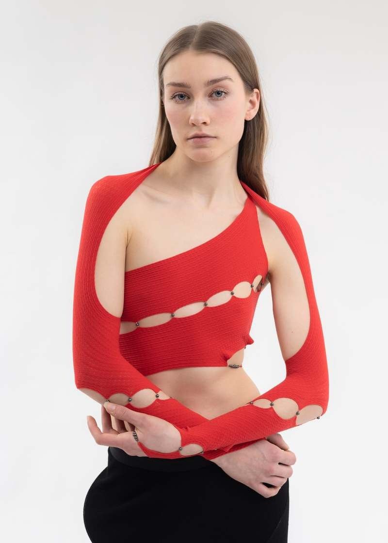 $270 RUI Size 1 Spiral Cutout Sleeves