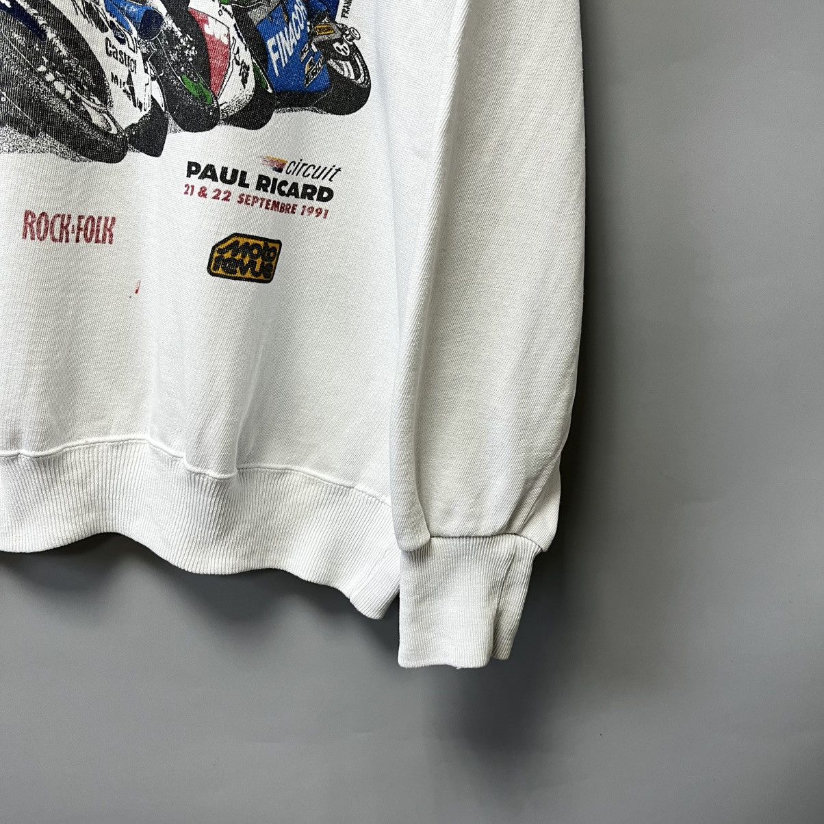 Vintage 1991 Bol d’Or Motorcycle Race Sweatshirt Vintage Paul Ricard Size US M / EU 48-50 / 2 - 5 Thumbnail