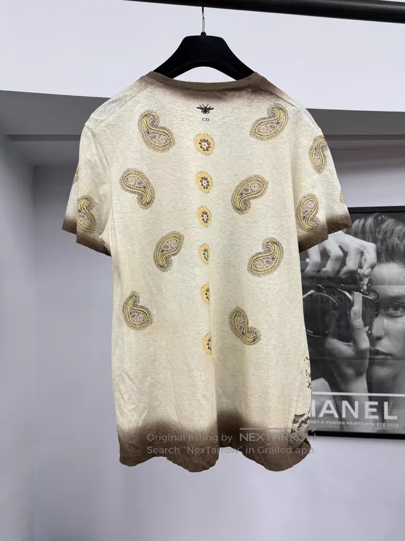 Dior Dior Natural painting print short-sleeved T-shirt Size S / US 4 / IT 40 - 3 Thumbnail
