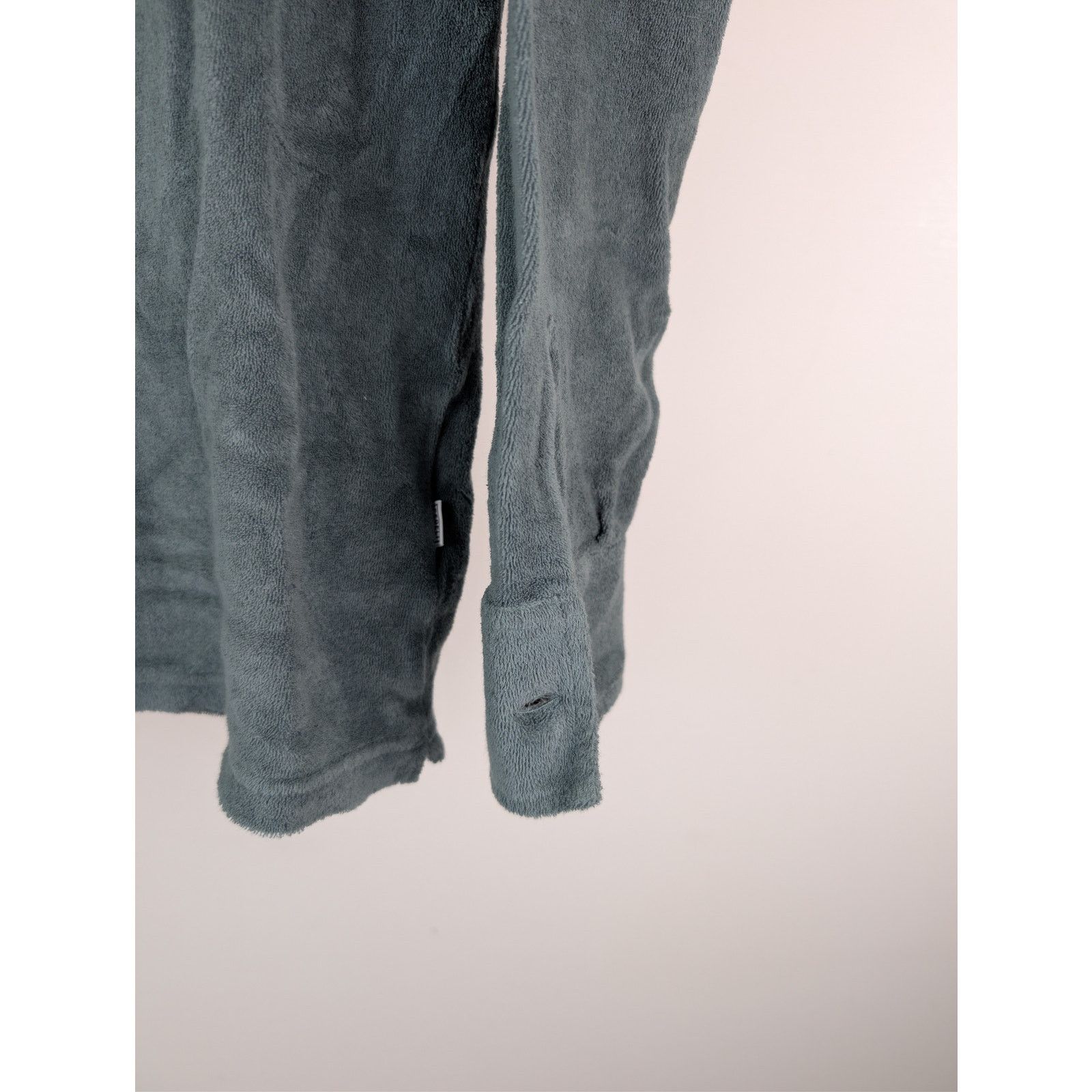 Fedeli o1rshd1 CC20 Front Pocket Suede Shirt in Green Size US M / EU 48-50 / 2 - 5 Thumbnail