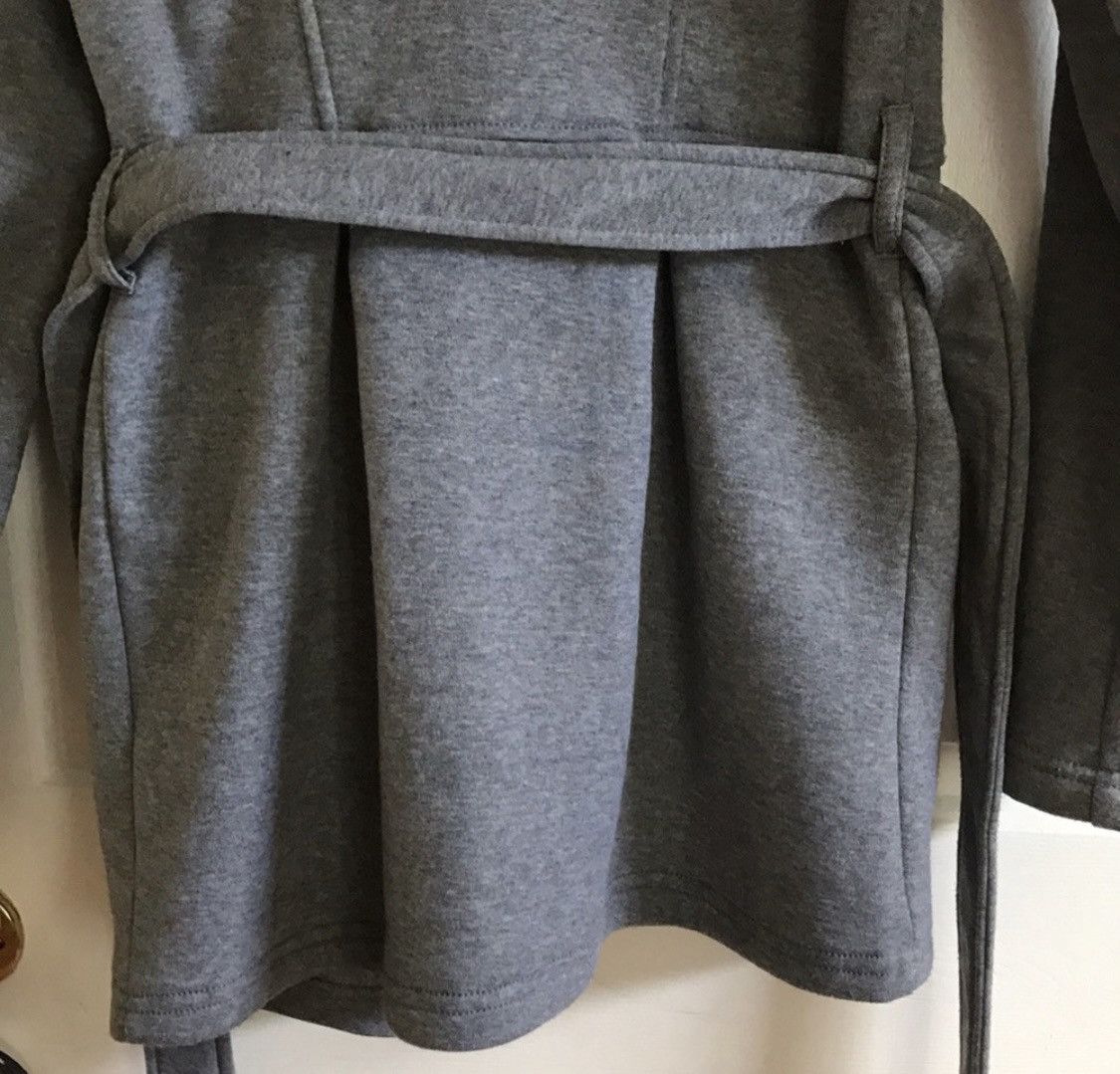 Other VINTAGE SOFT SHELL BUTTON UP BELTED COAT Size M / US 6-8 / IT 42-44 - 8 Thumbnail