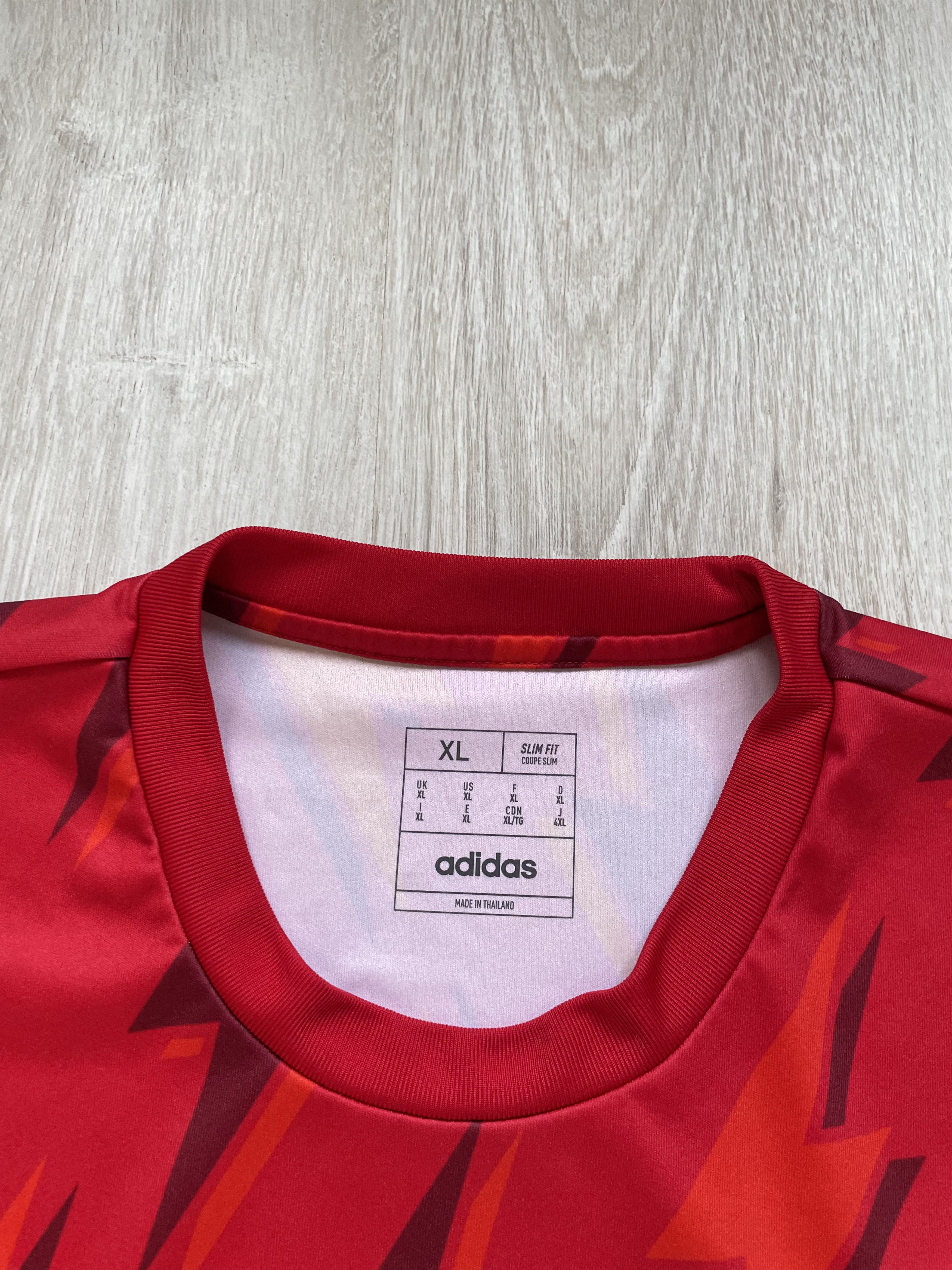Adidas × Other Adidas Arsenal Soccer Jersey Slim Fit Red Lightning 2022 Size US XL / EU 56 / 4 - 4 Thumbnail