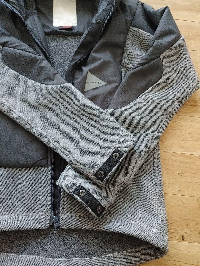 And Wander Twill Fleece Jacket Grailed