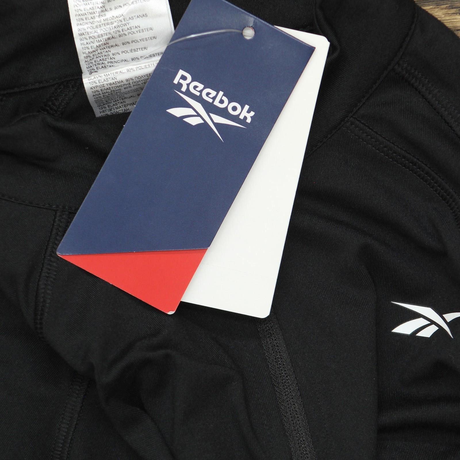 Reebok Nwt Reebok Identity 1/4 Zip Pullover 100202714 Black S Size S / US 4 / IT 40 - 3 Thumbnail