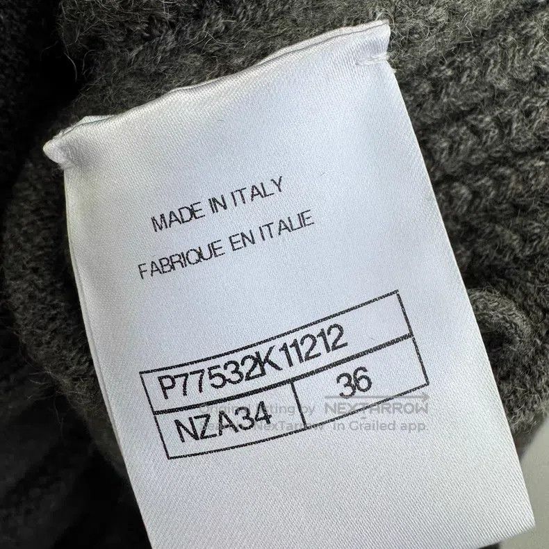 Chanel Chanel 24A carbon gray knitted cardigan coat Size XS / US 0-2 / IT 36-38 - 5 Thumbnail