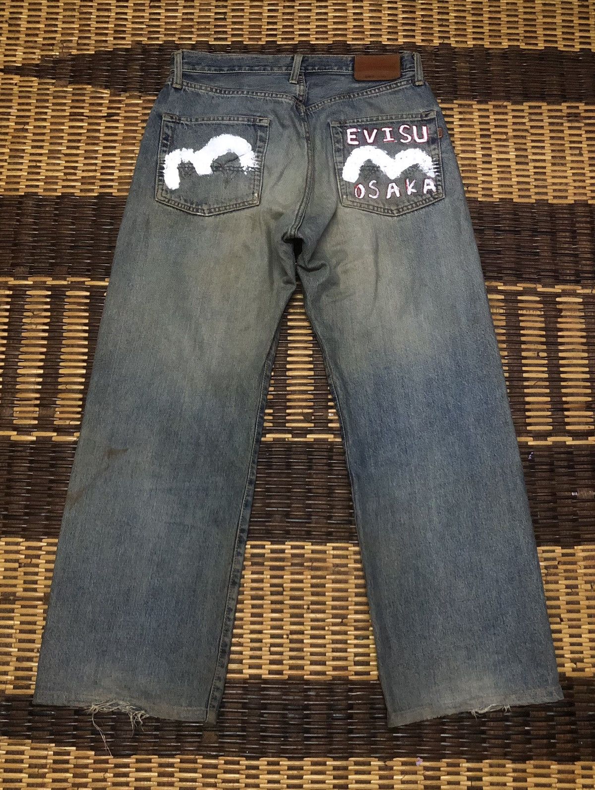 Edwin × Evisu Vintage Edwin Custom Made Evisu Selvedge Jeans Size US 32 / EU 48 - 5 Thumbnail