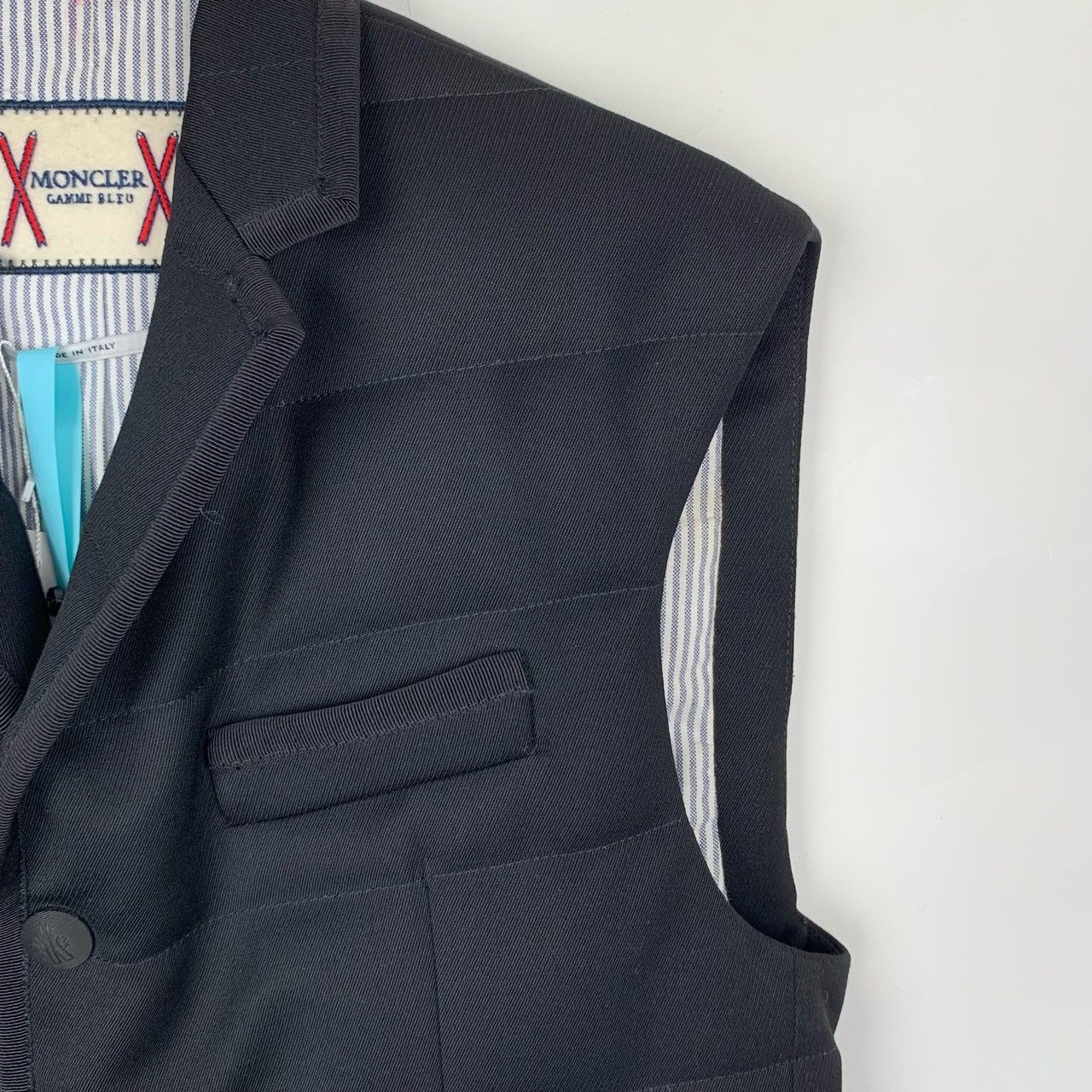 Moncler Moncler Quilted Black Down Vest Size US XS / EU 42 / 0 - 3 Thumbnail