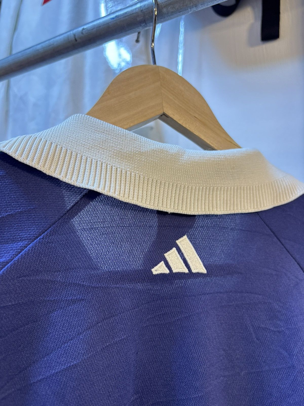 Adidas Vintage 1998-2000 France Football Team Training Kit Size US XL / EU 56 / 4 - 10 Thumbnail