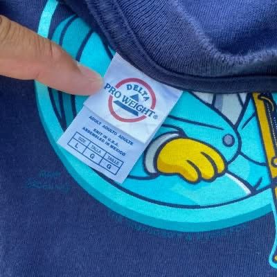Cartoon Network RARE ‼️ The Simpsons Size US L / EU 52-54 / 3 - 3 Thumbnail