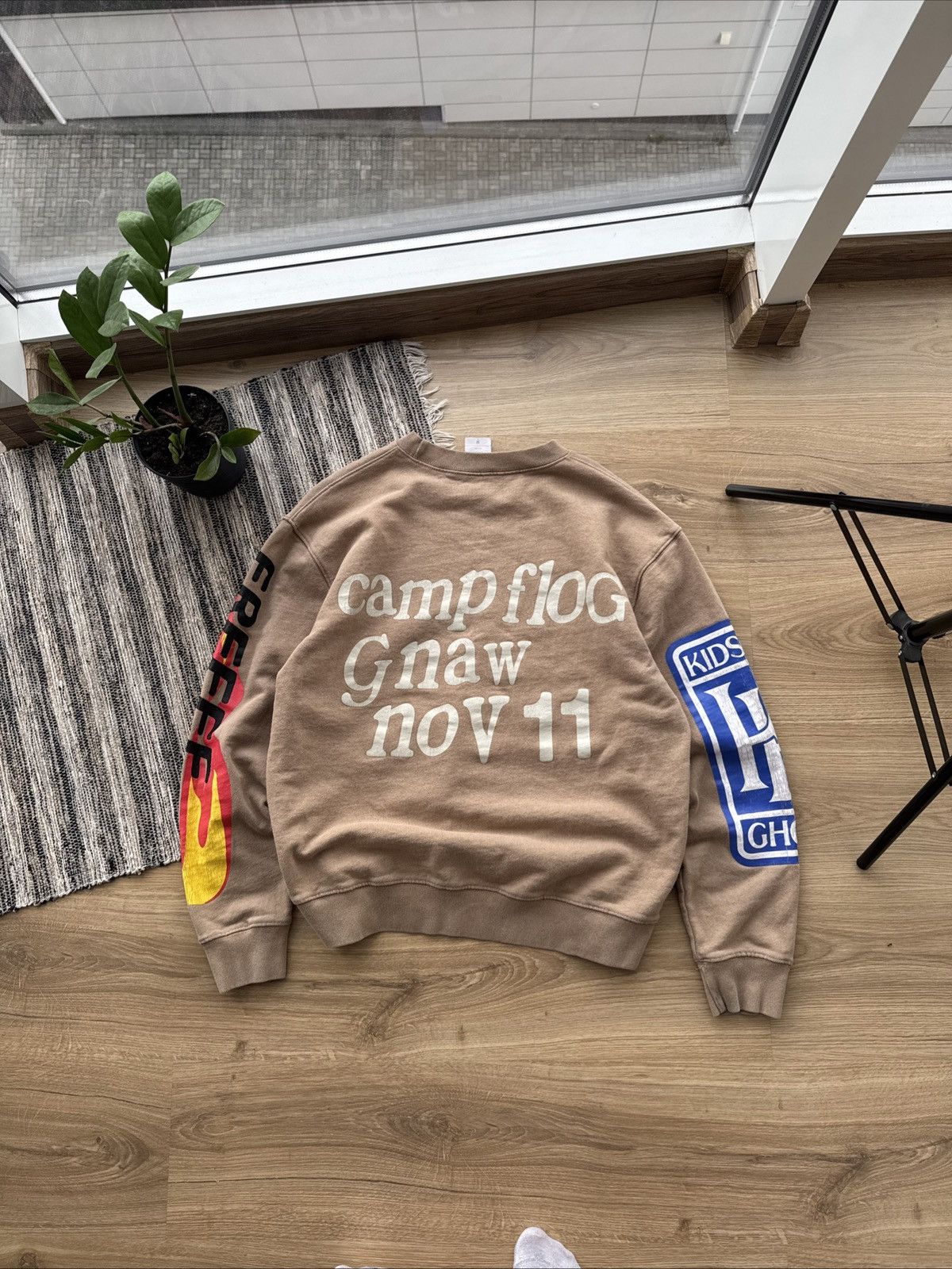 Band Tees × Designer Lucky Me I See Ghosts Kanye West Sweatshirt Size US M / EU 48-50 / 2 - 3 Thumbnail