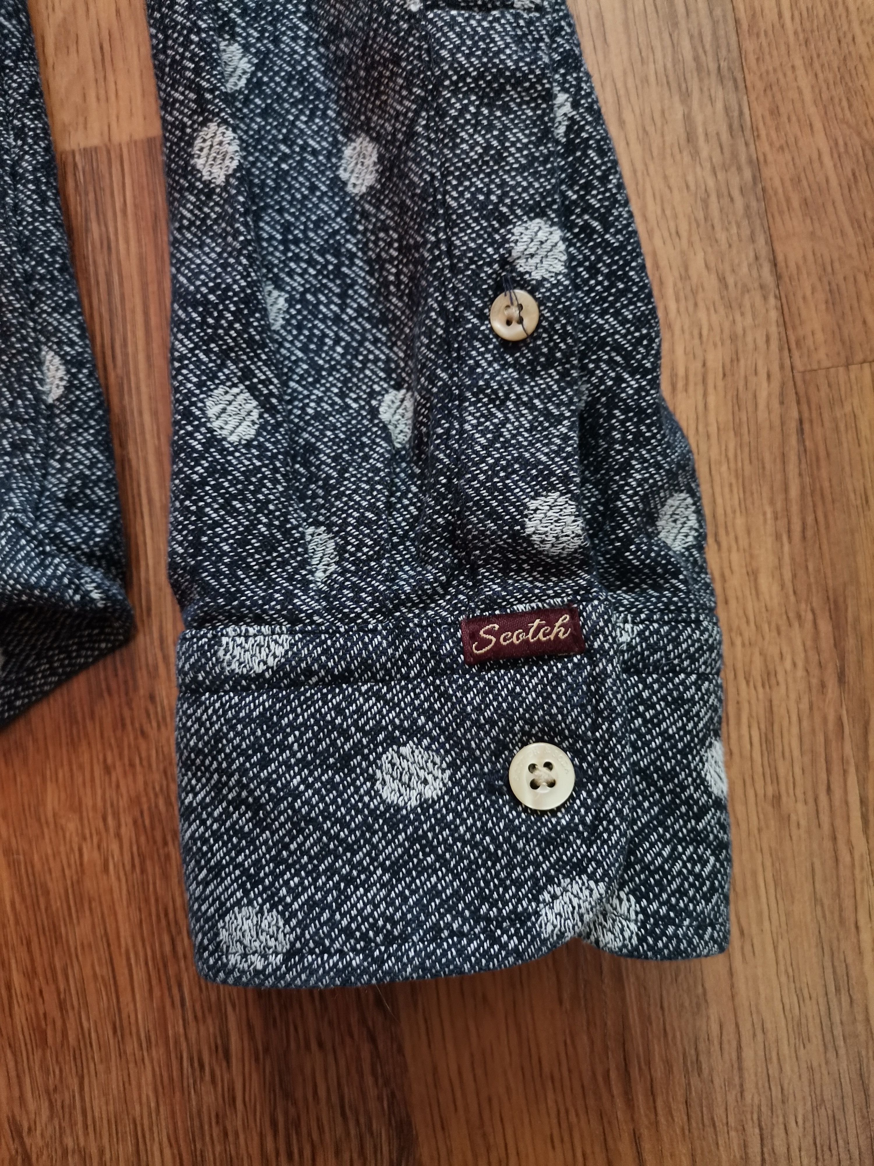 Scotch & Soda Scotch & Soda Polka Dot Flannel Size US M / EU 48-50 / 2 - 3 Thumbnail