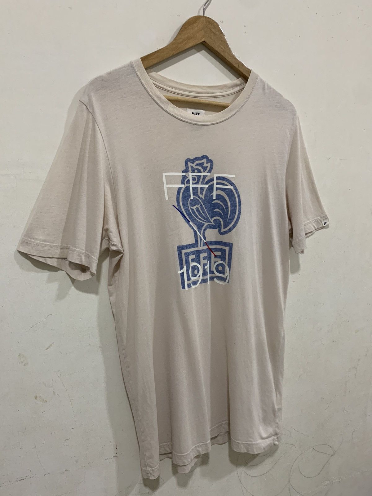 Adidas Nike Sportswear x France National Team FFF T shirt Size US XL / EU 56 / 4 - 4 Thumbnail