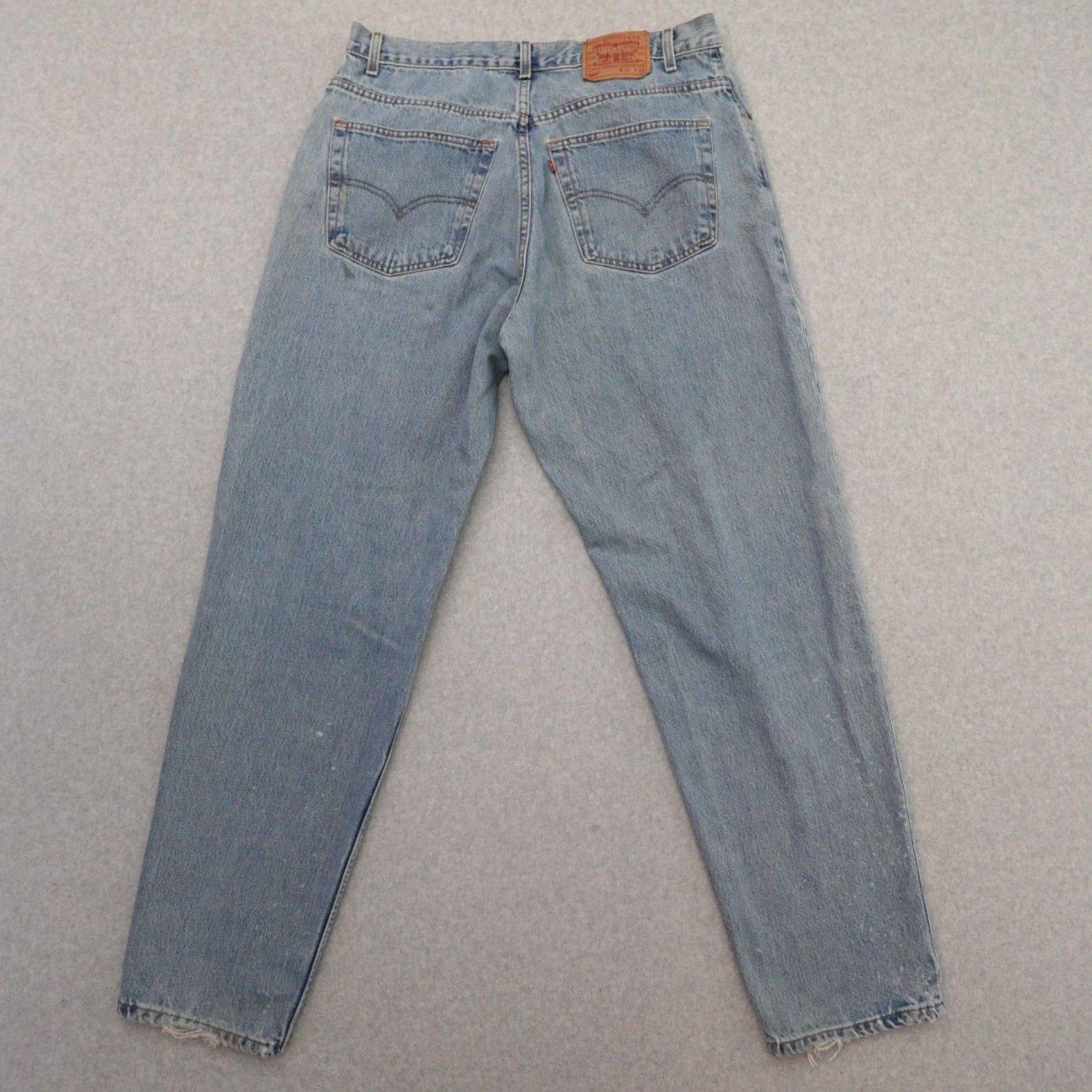 Levi's VINTAGE Levis 560 Jeans Mens 38 Blue Loose Fit Tapered Leg Denim Size US 38 / EU 54 - 2 Thumbnail