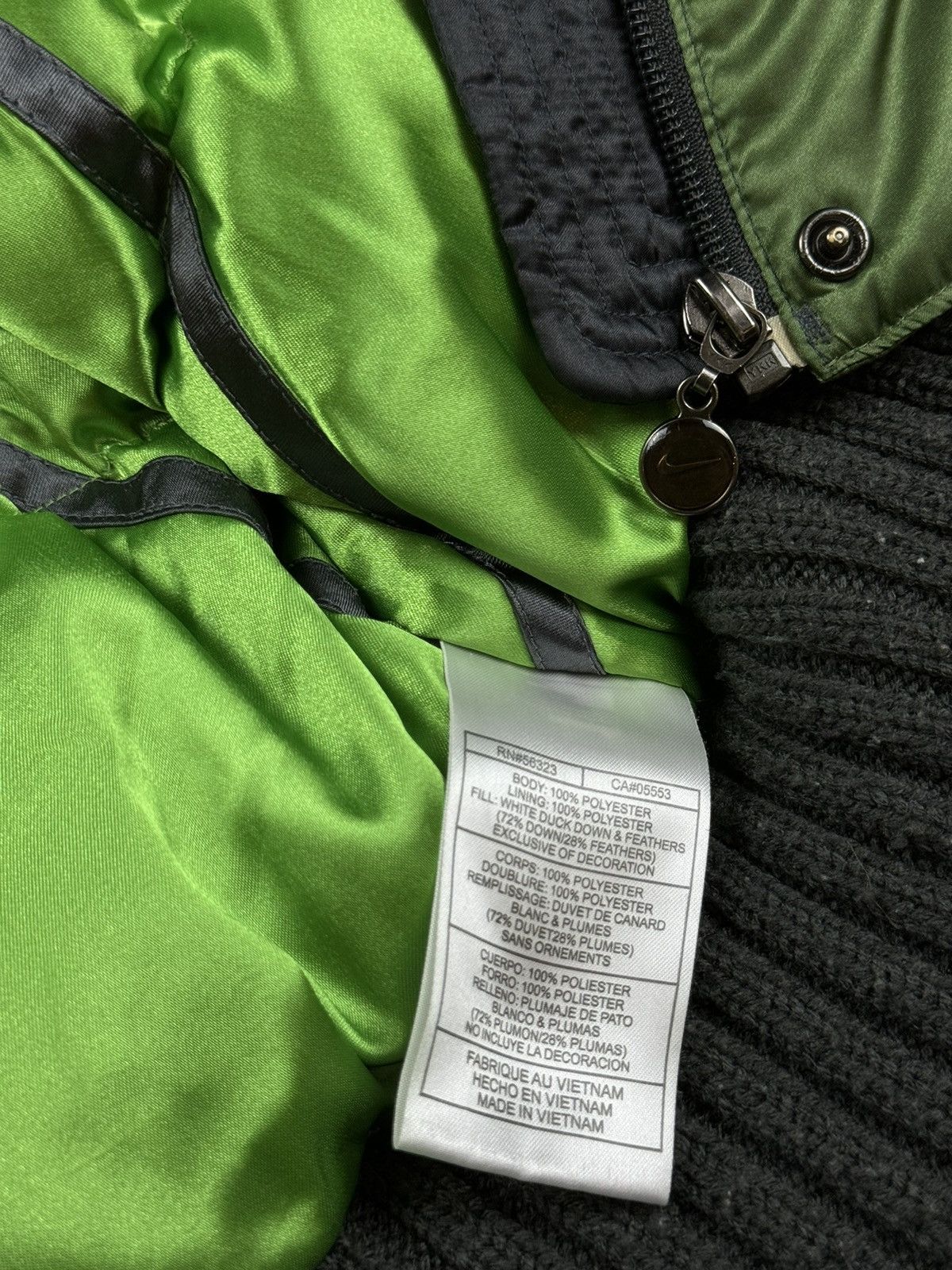 Nike Down puffer jacket Nike original casual streetwear item Size S / US 4 / IT 40 - 5 Thumbnail