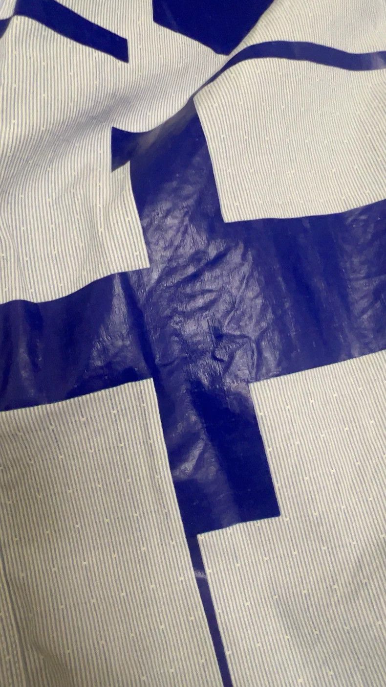 Other I.T JUNYA Watanabe Blue Print Long Sleeve Shirt Size US XS / EU 42 / 0 - 6 Thumbnail