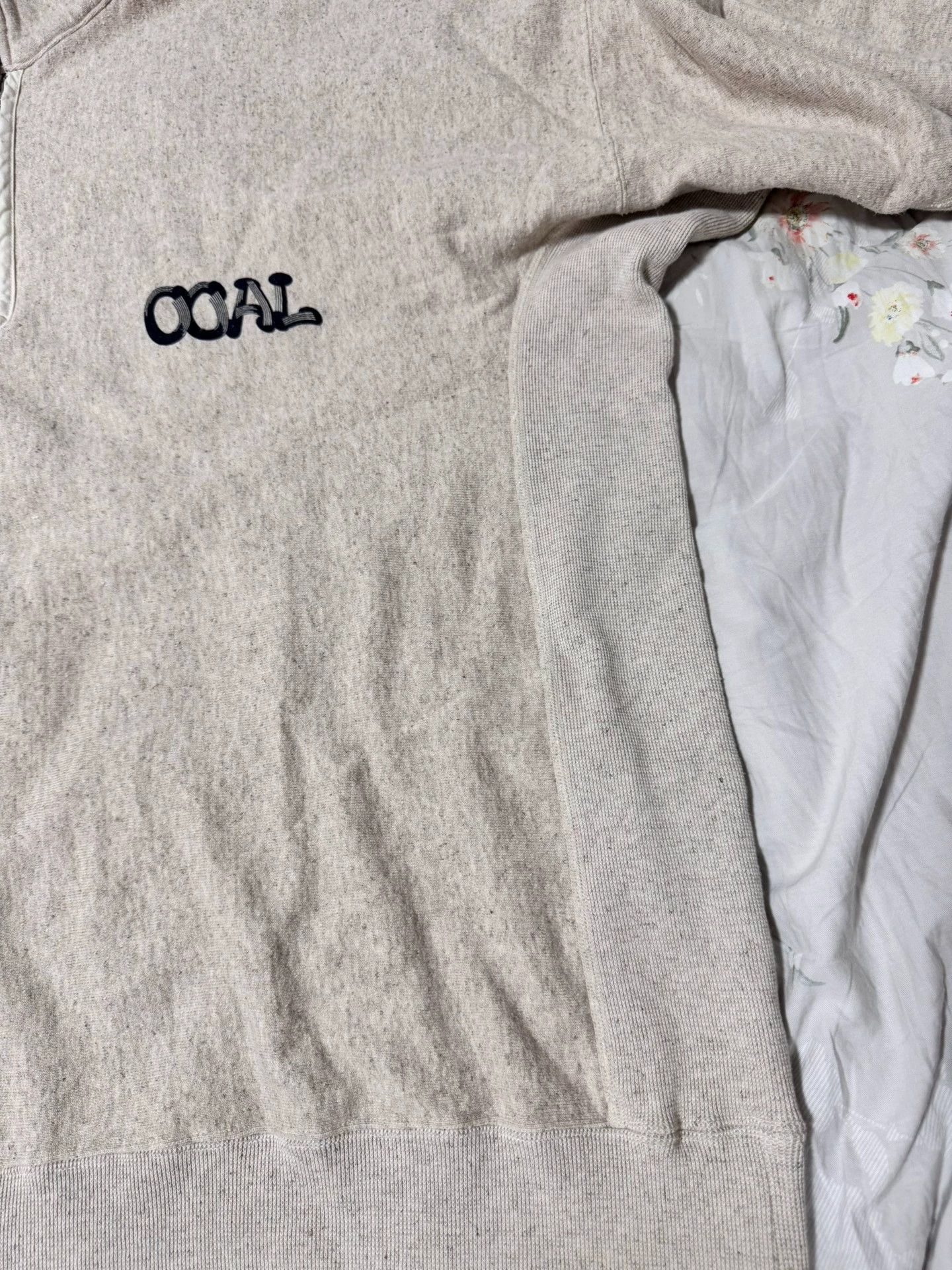Nanamica nanamica 24ss half-zip high neck hoodie beige M Size US M / EU 48-50 / 2 - 6 Thumbnail