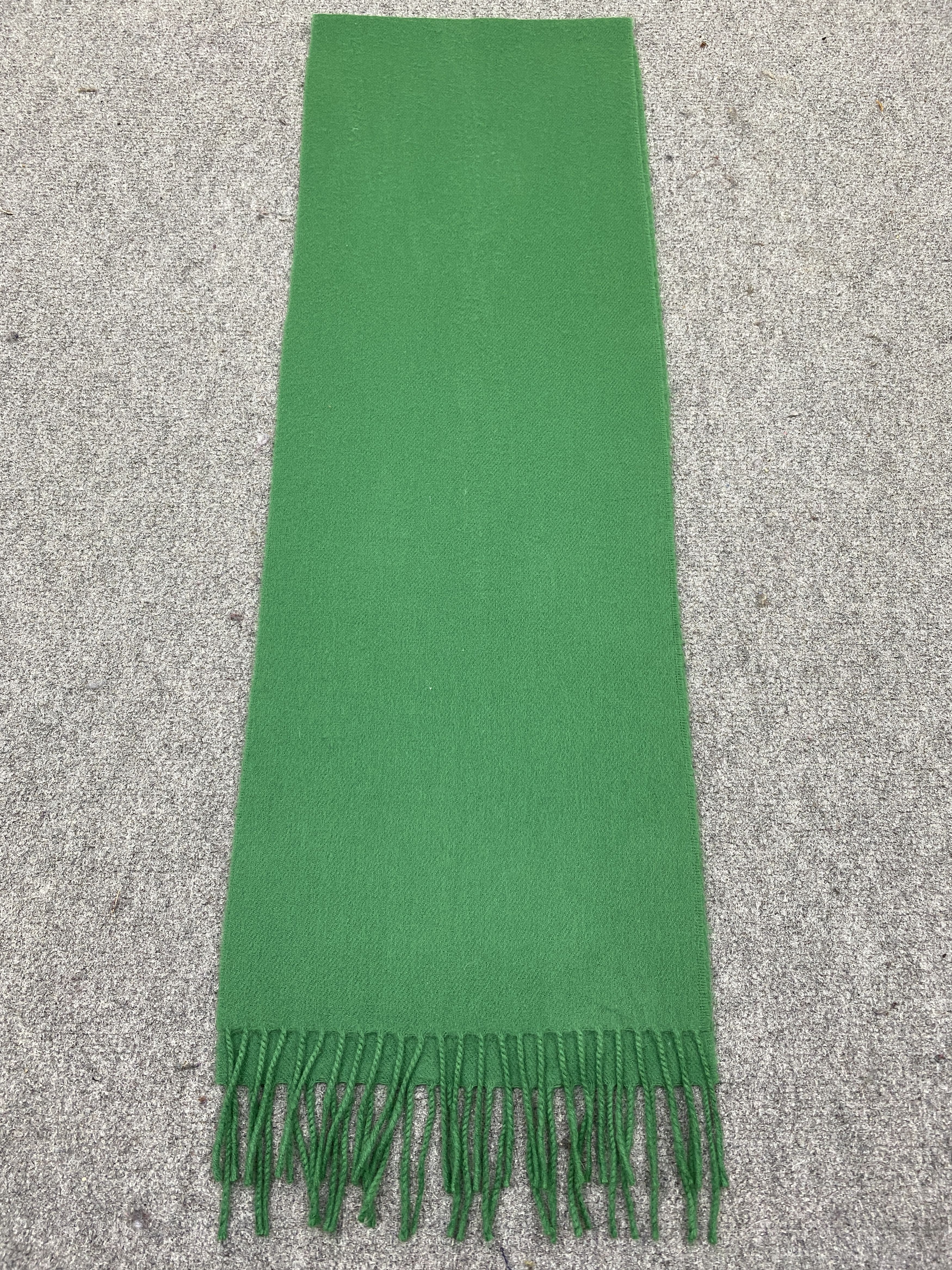 United Colors Of Benetton United Colors Of Benetton Plain Wool Scarf Muffler SC0323 Size ONE SIZE - 5 Thumbnail