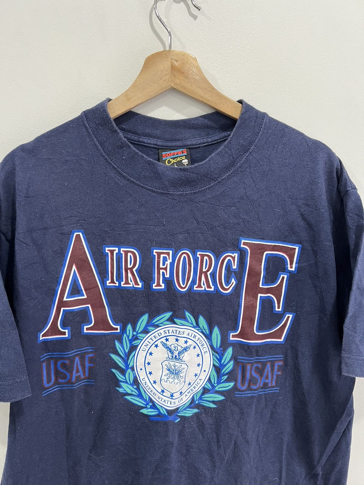 Vintage Vintage Air Force Tee Shirt graphic Size US L / EU 52-54 / 3 - 2 Thumbnail