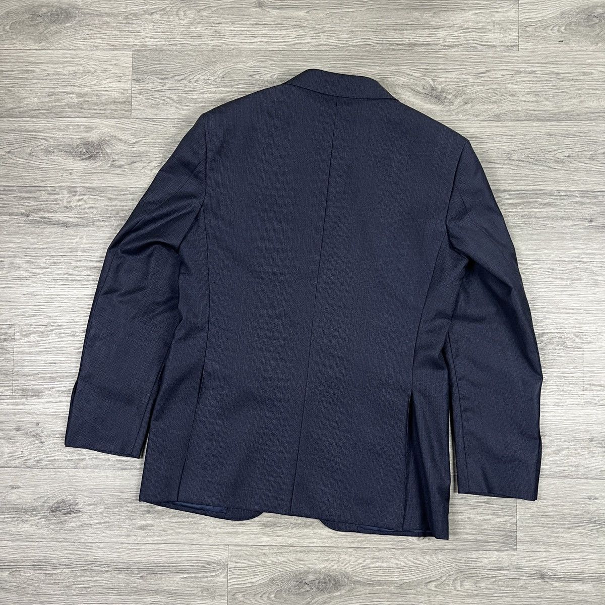 Canali Canali Italy Navy Blue Wool 2-Button Blazer Sport Coat Size 48R - 8 Thumbnail
