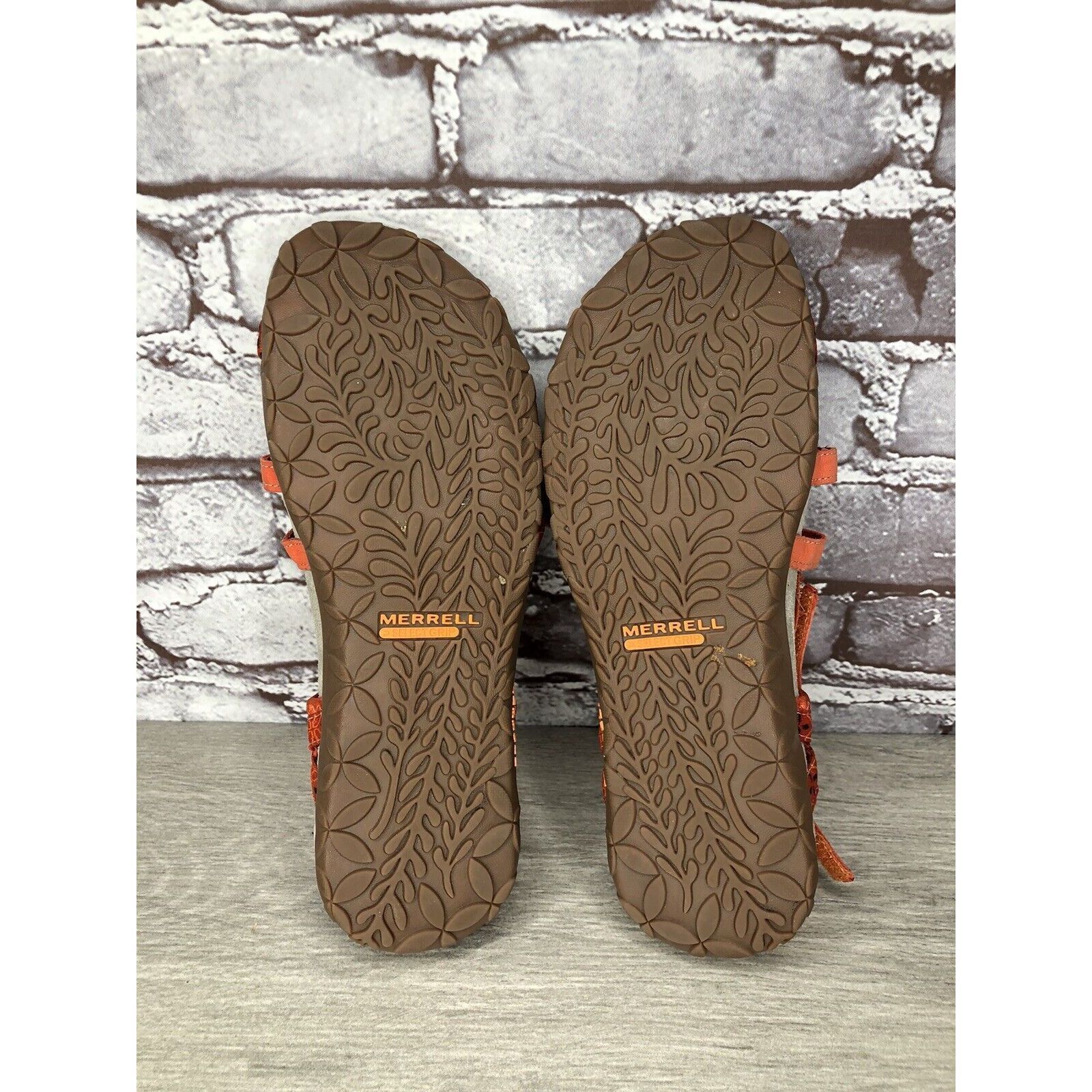 Merrell Merrell Terran Lattice Orange Strappy Hook & Loop Sandals Wo Size US 10 / IT 40 - 5 Thumbnail