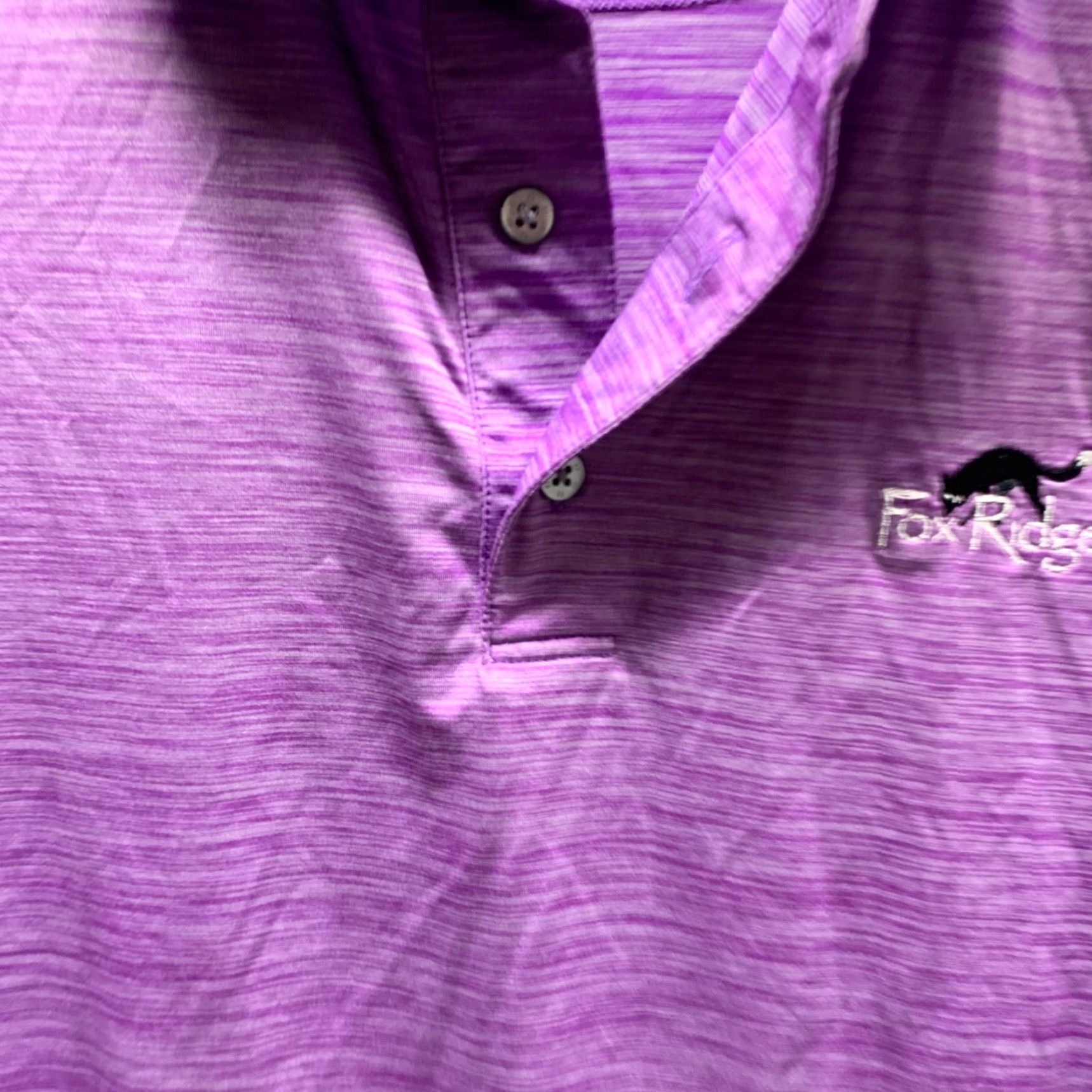 Footjoy FootJoy Polo Shirt Adult Large Purple Pastel Golf Mens Polo Short Sleeve Collared Stretch Casual 90s Sports FootJoy Men Size US L / EU 52-54 / 3 - 5 Thumbnail