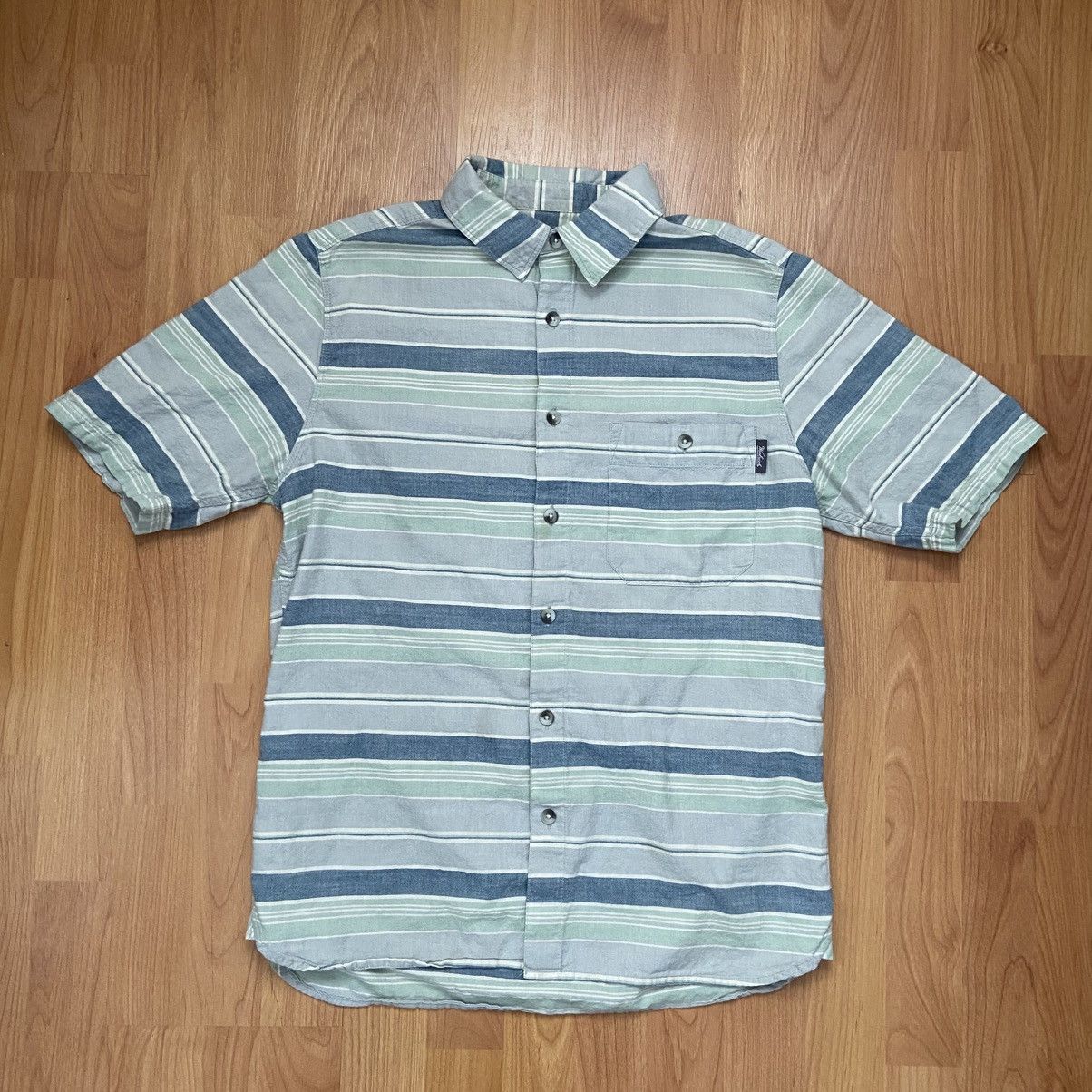 Woolrich Woolen Mills Woolrich Men’s Striped Button Up Shirt Size Medium Size US M / EU 48-50 / 2 - 1 Thumbnail